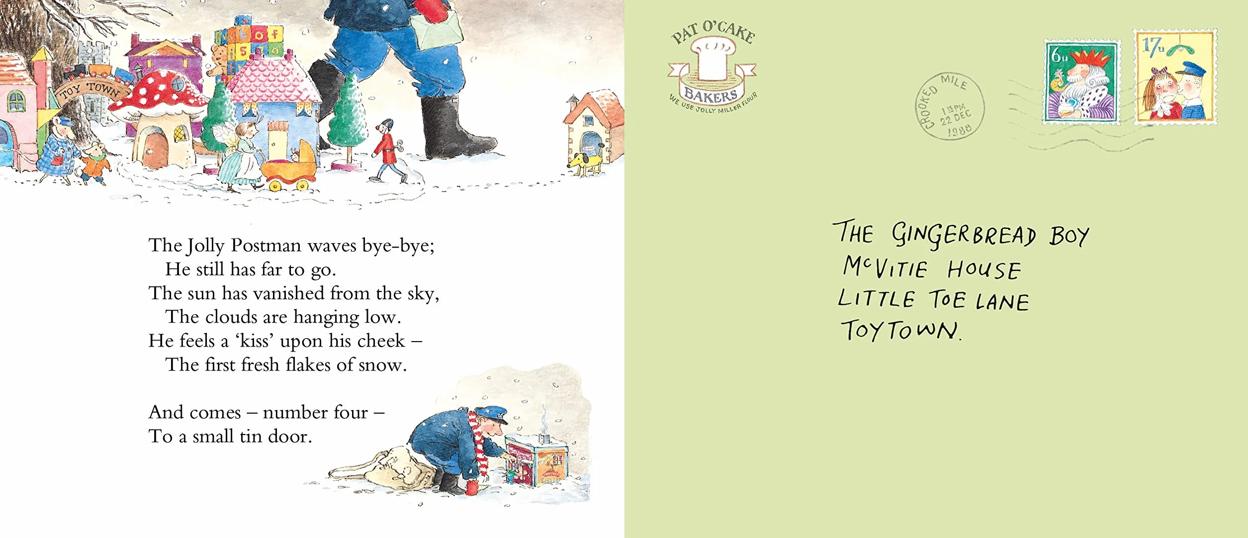 Jolly Christmas Postman: The magical, interactive Christmas classic