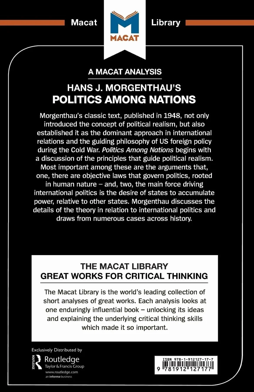 An Analysis of Hans J. Morgenthau's Politics Among Nations: Politics Among Nations