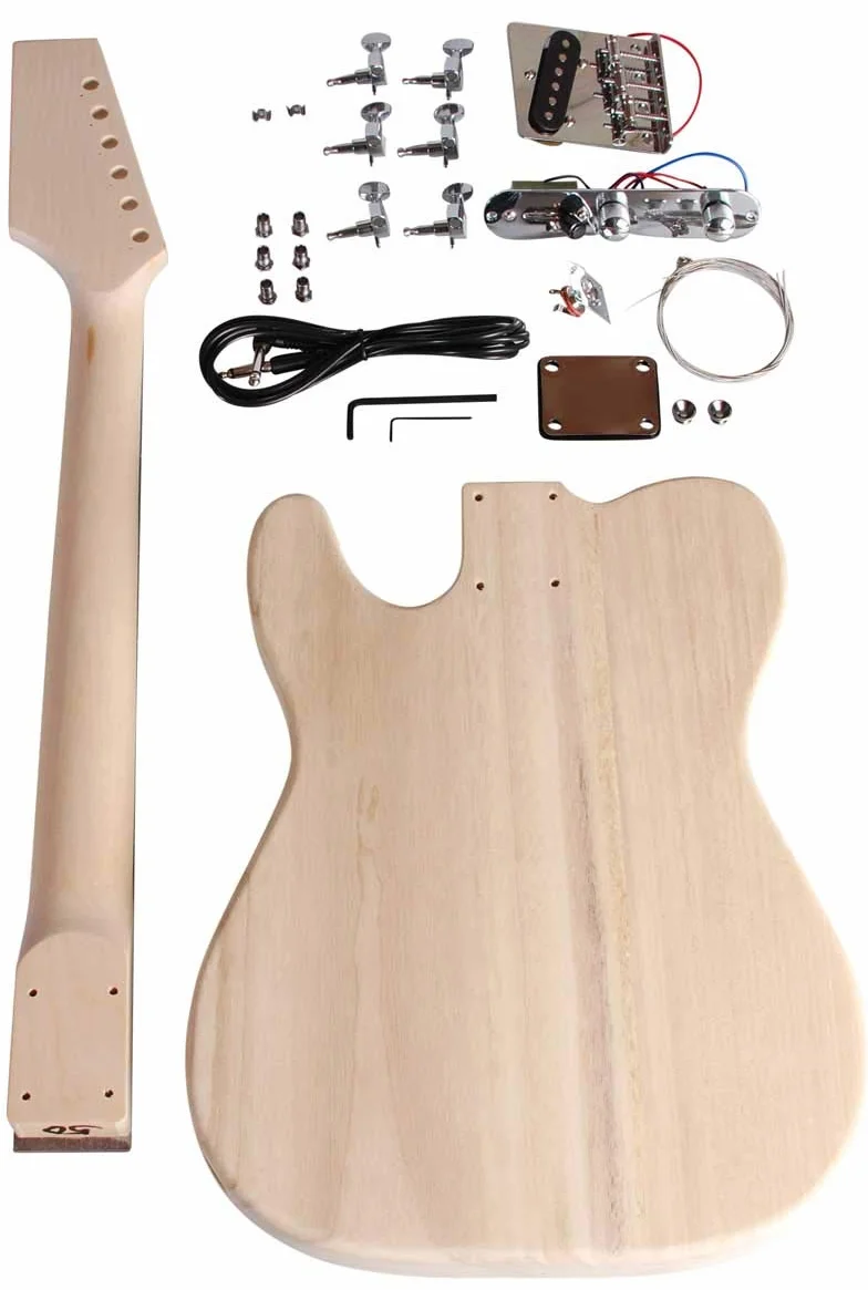 Beaton DIY-TL-12 Gitara elektryczna - zrób to sam - projekt "Tele"