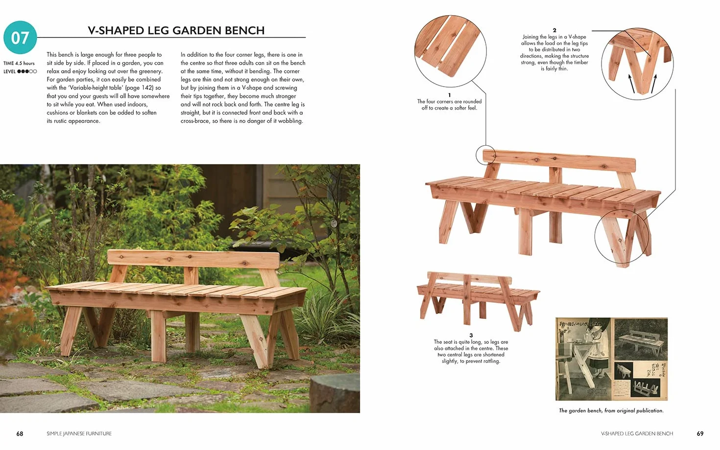 Simple Japanese Furniture: 24 Classic Step-By-Step Projects