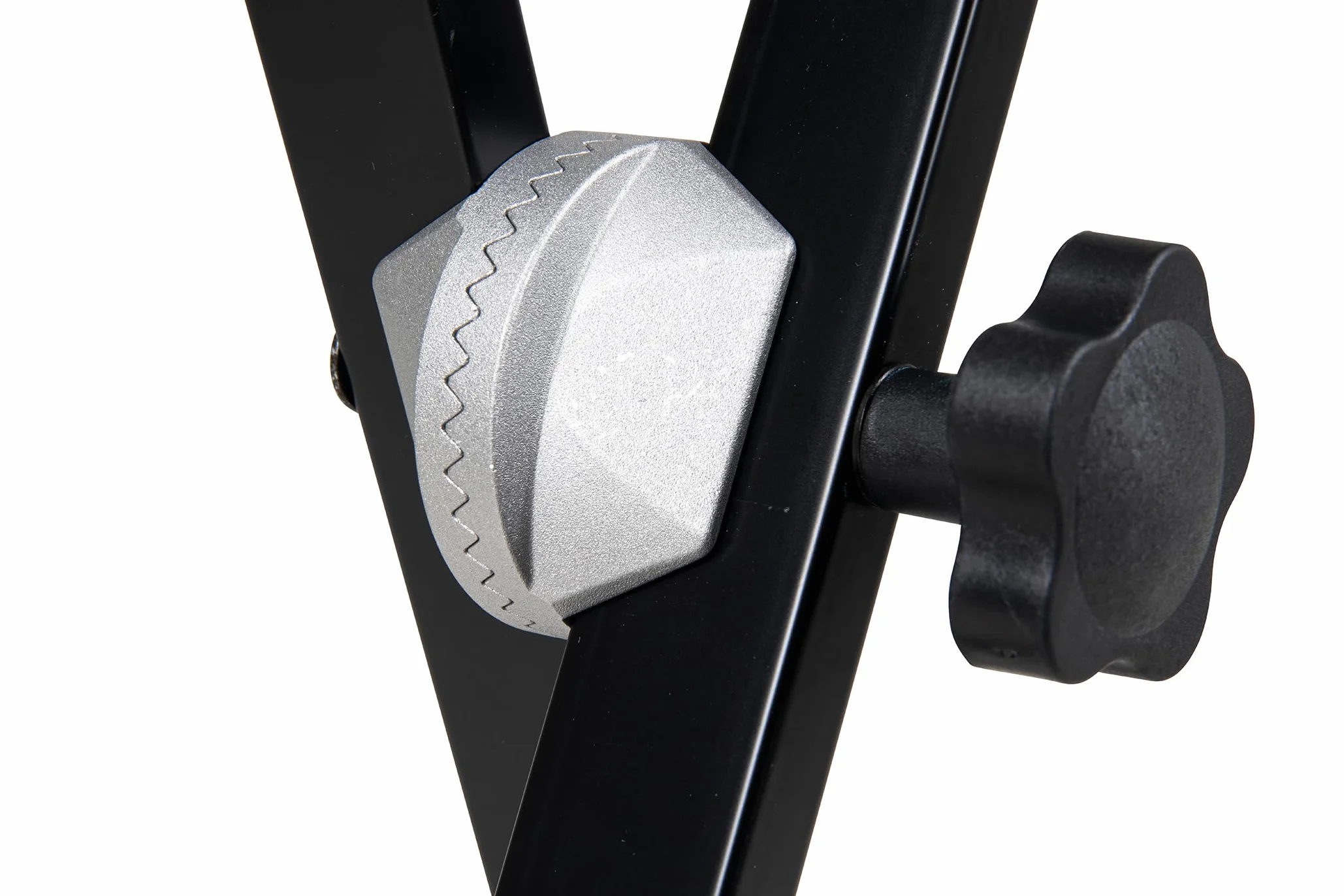 GEWA stojak na keyboard KS-10B - Baby Gear System - pojedynczy - rura stalowa - składany - wysokość 55-80 cm - wysokość i szerokość regulowana - obciążenie do 25 kg - waga 2,8 kg - czarny