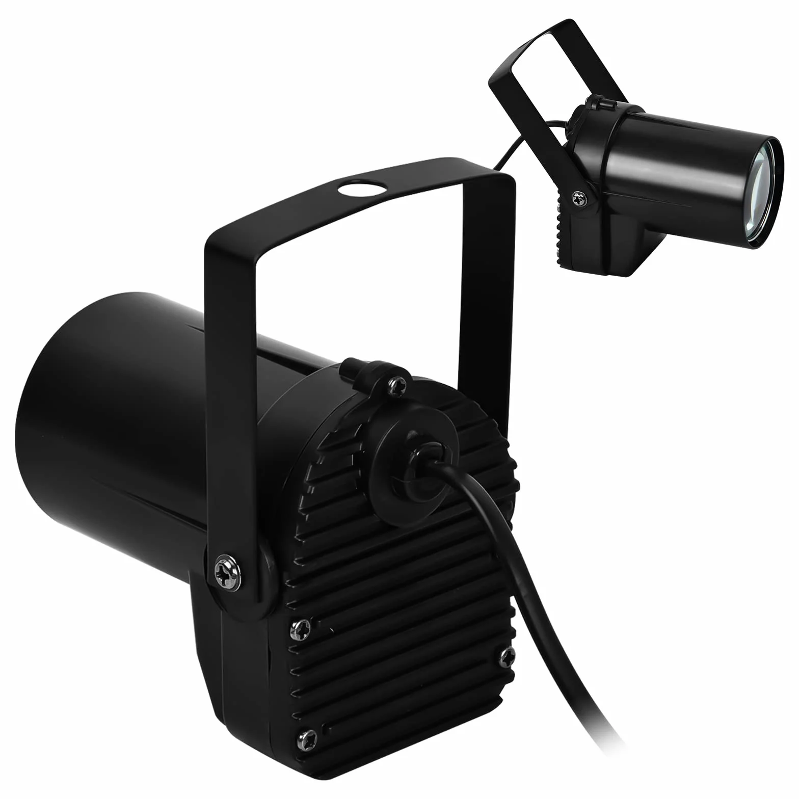 Jinlaili 5 W LED Pin Spot Light do lustra, oświetlenie dyskotekowe, białe reflektory sceniczne, reflektory sceniczne z lustrem kulowym, reflektory LED do dyskoteki, do KTV, baru, klubu, imprezy