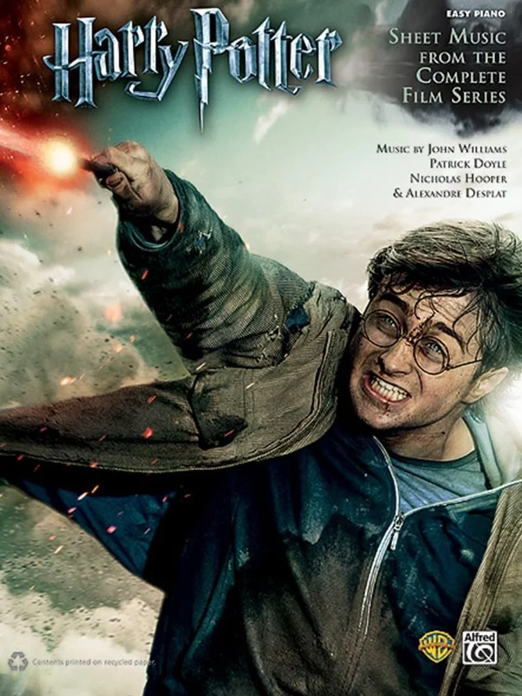 Harry potter sheet music from the complete film series easy piano book