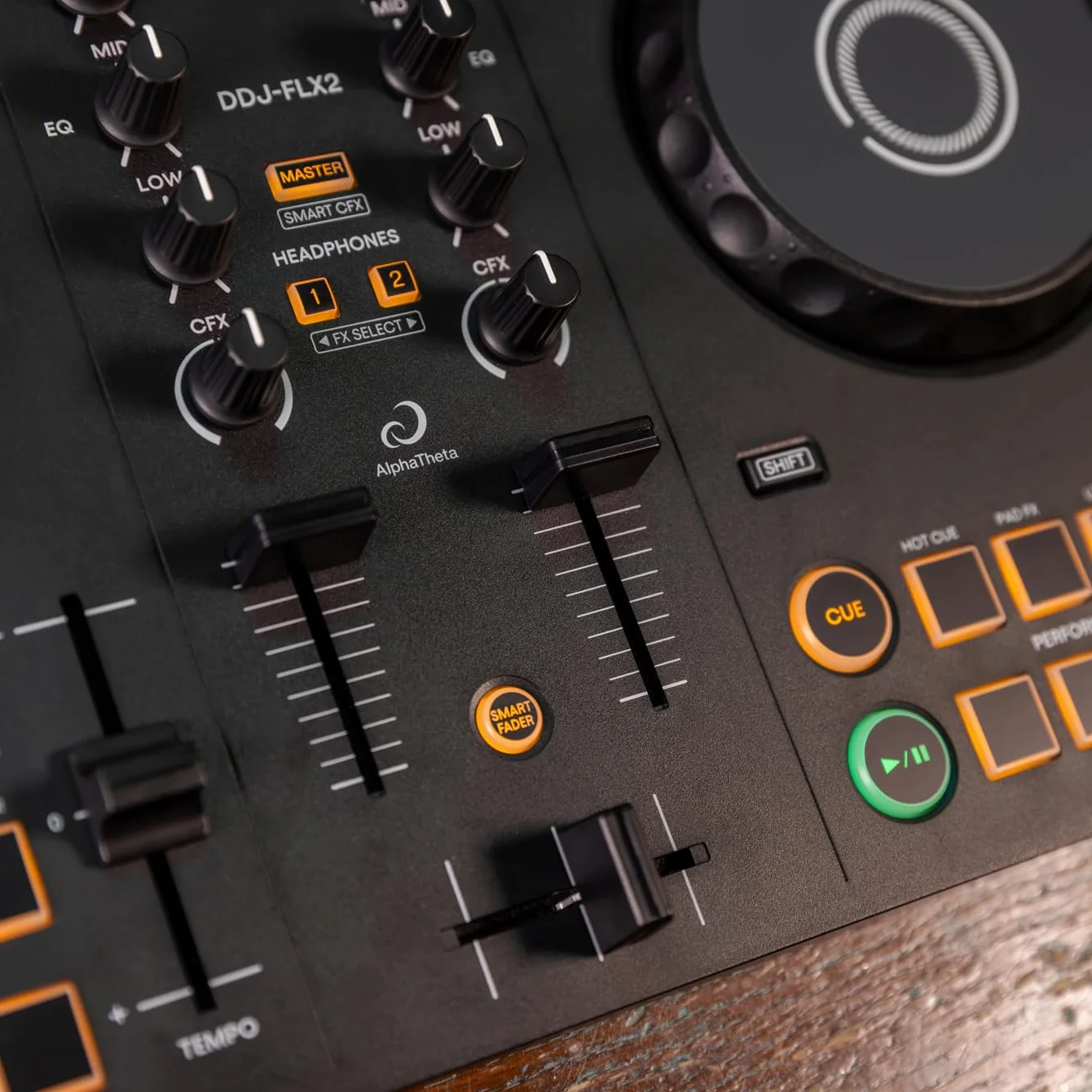 AlphaTheta DDJ-FLX2 Control ladora DJ 2 Canales