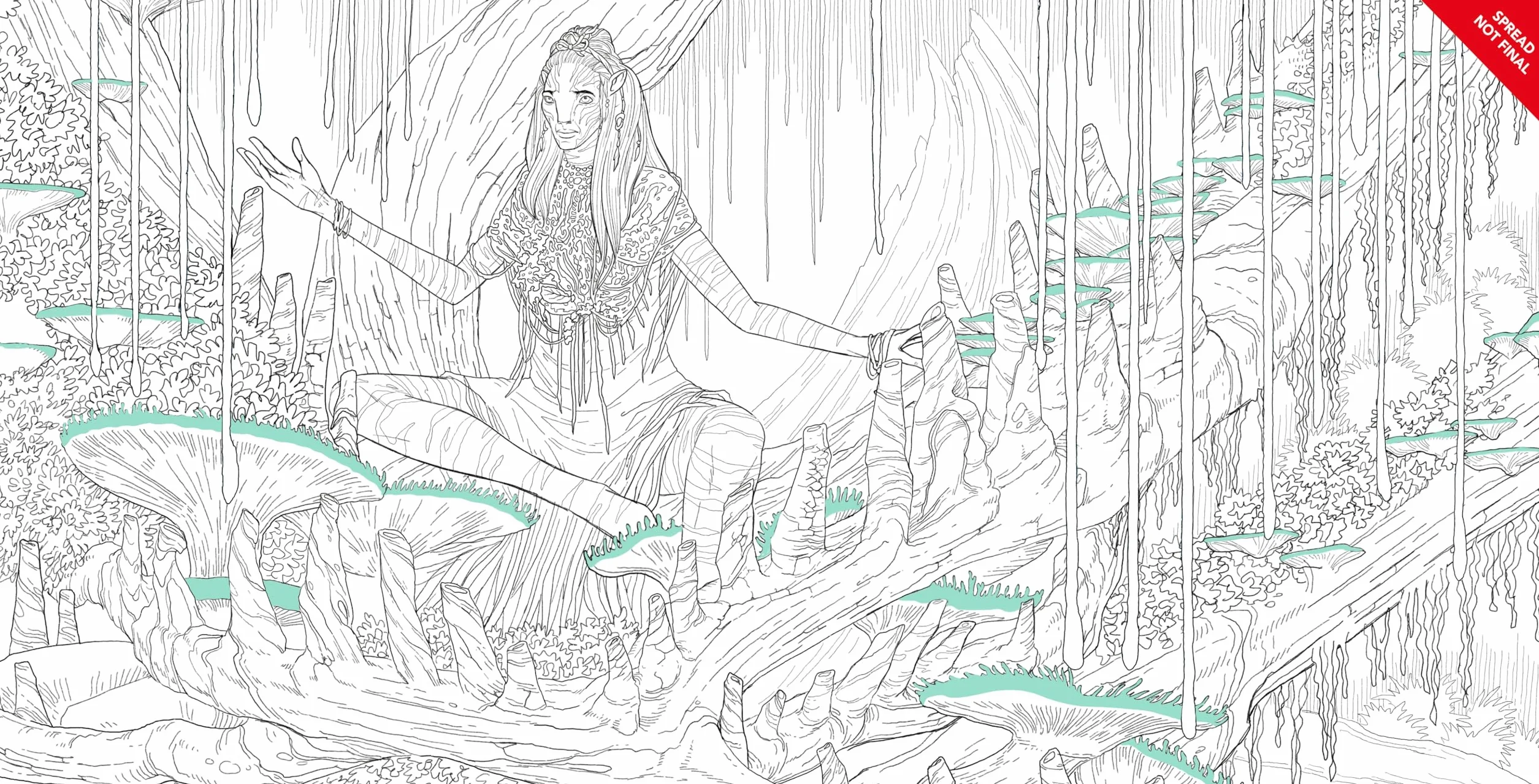 Avatar Bioluminescent Colouring Book: The Officially Licensed Glow in the Dark Colouring Book