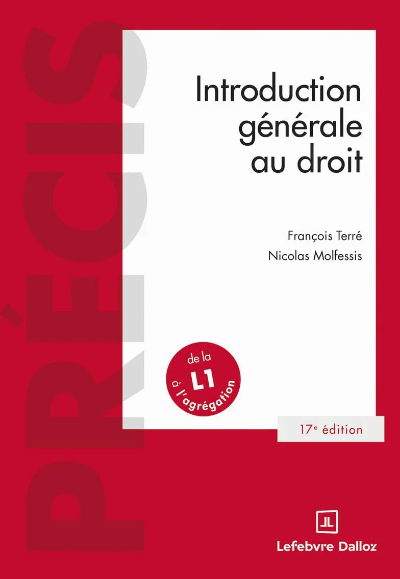 Introduction générale au droit. 17e éd.