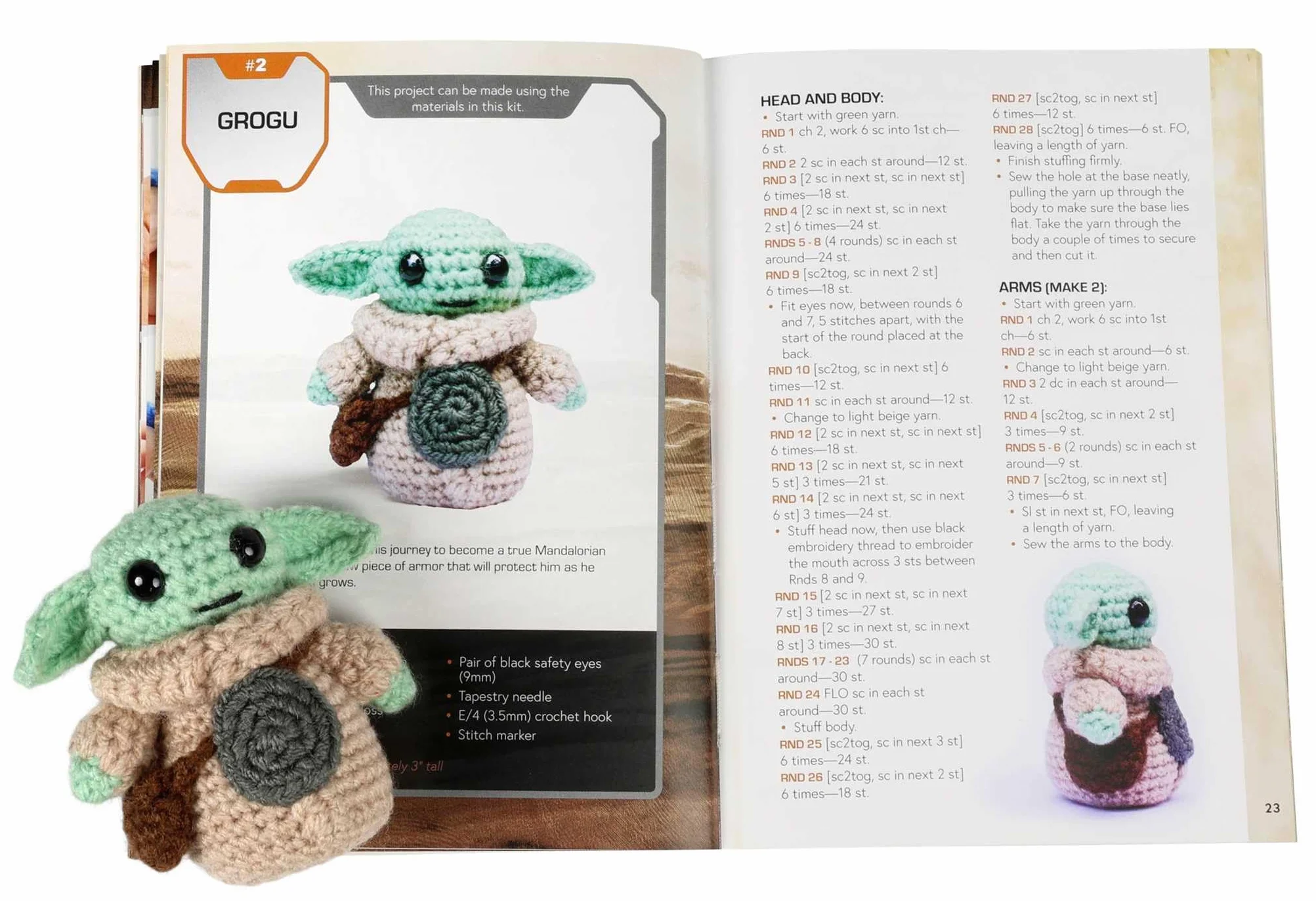 Star Wars The Mandalorian Crochet