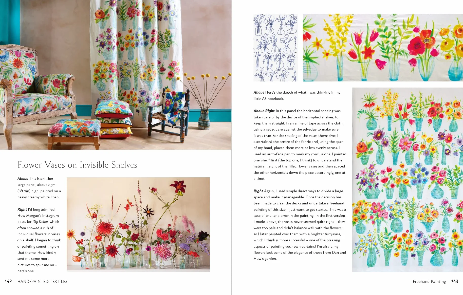 Hand-painted Textiles: A Practical Guide to the Art of Painting on Fabric