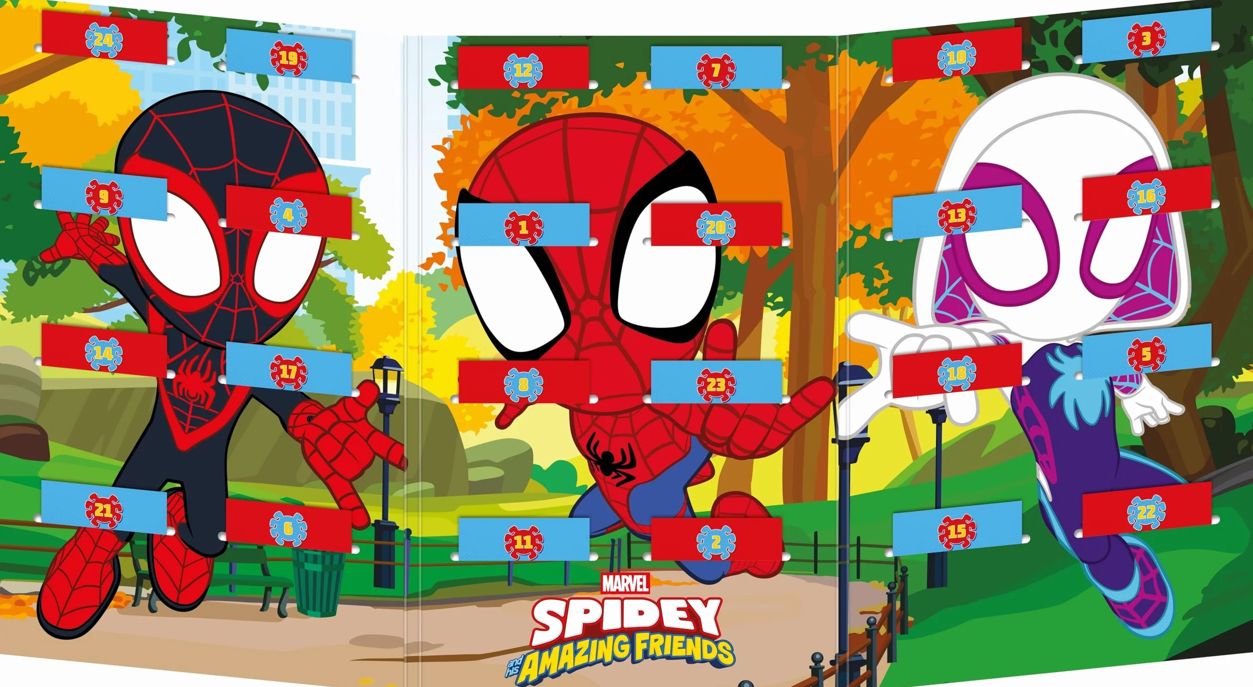 Marvel Spidey and his Amazing Friends: Advent Calendar 5-Minute Stories