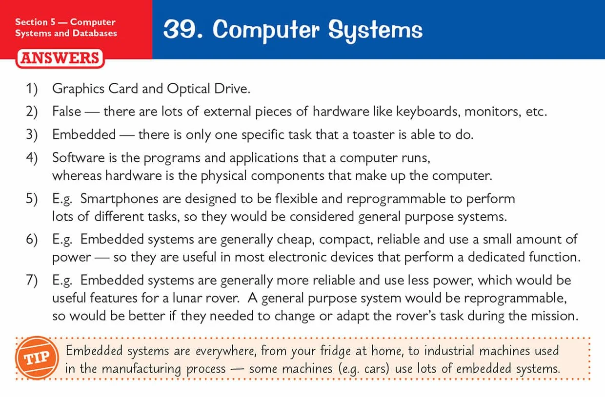 GCSE Computer Science AQA Revision Question Cards