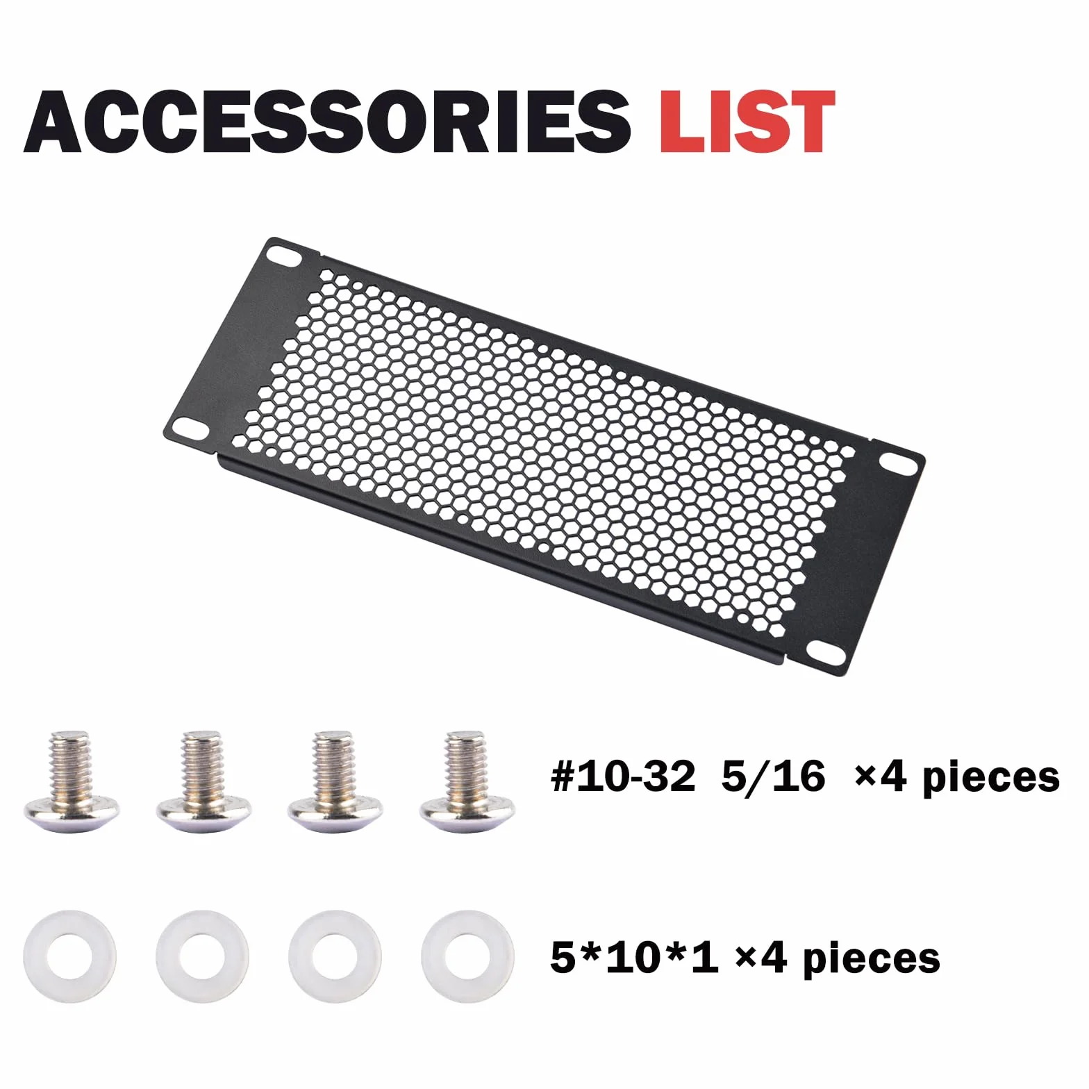 GeeekPi Uchwyt wentylowany 2U do stelaża serwerowego/szafy sieciowej DeskPi RackMate T1/T0/T2 i 25,4 cm