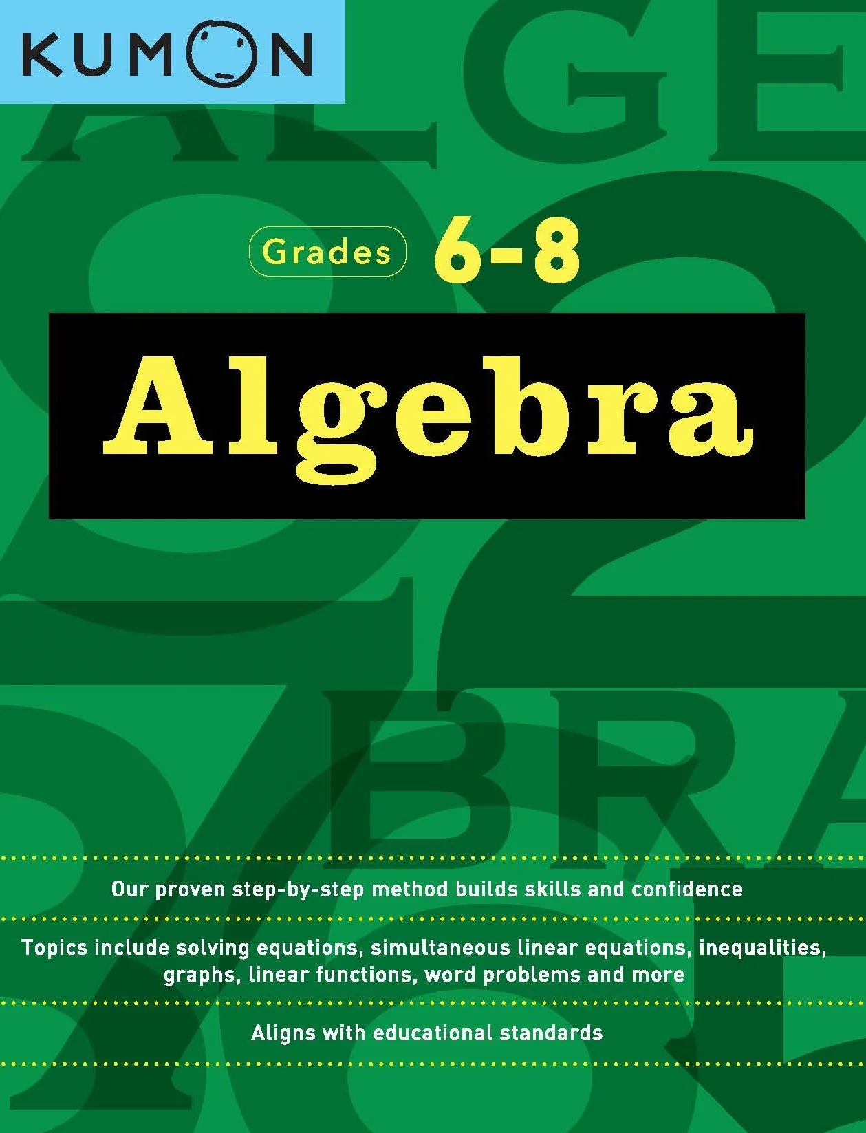 Algebra (Kumon Math Workbooks): 1