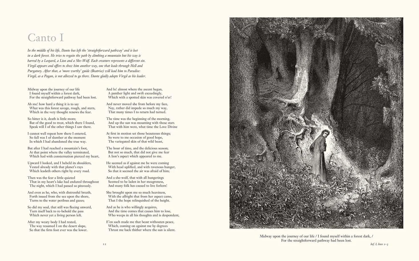 Dante's The Divine Comedy - Inferno, Purgatorio, Paradiso: Illustrated by Gustave Doré
