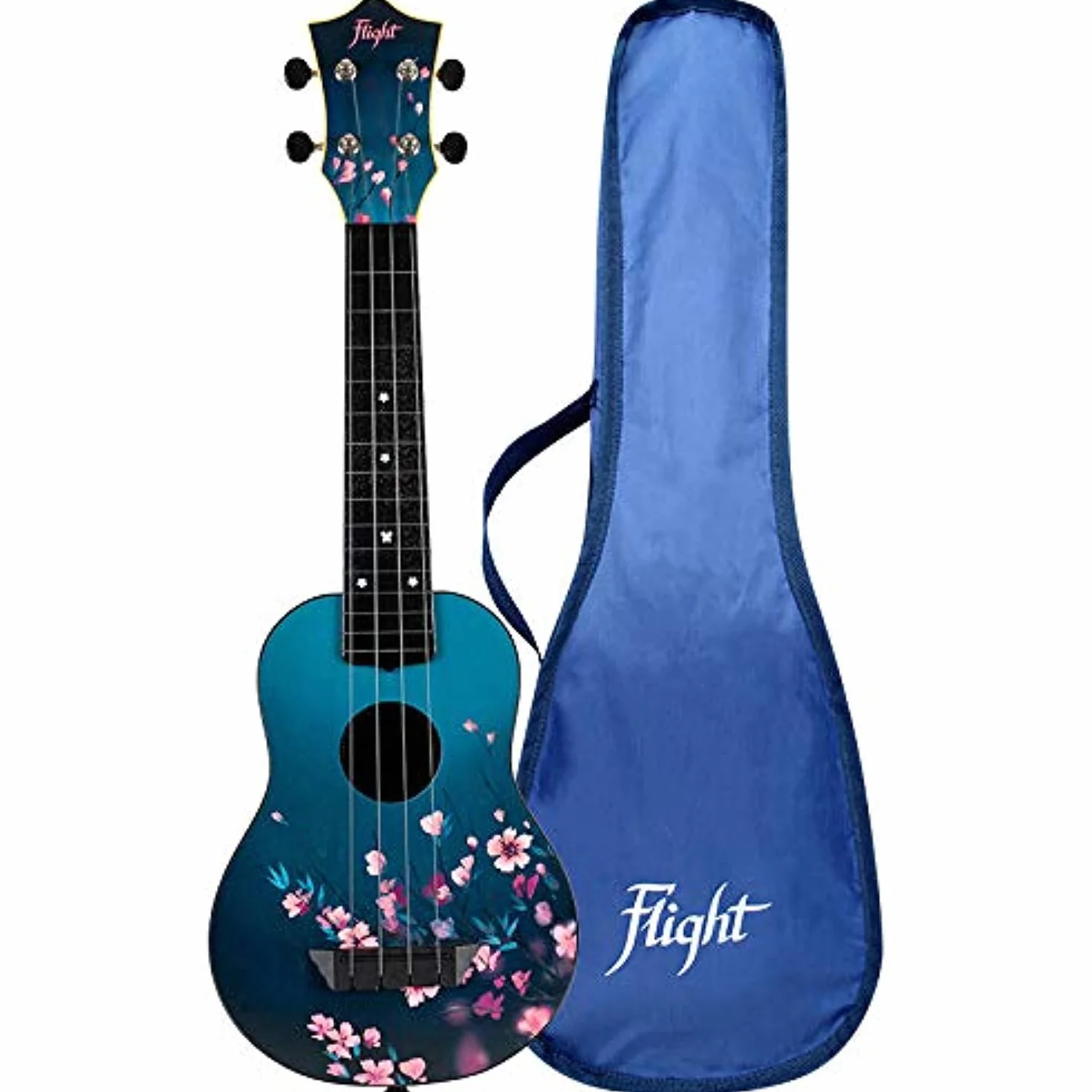 Flight Ukeleles ALMTUS32SAK ABS sopranowe ukulele podróżne - Sakura