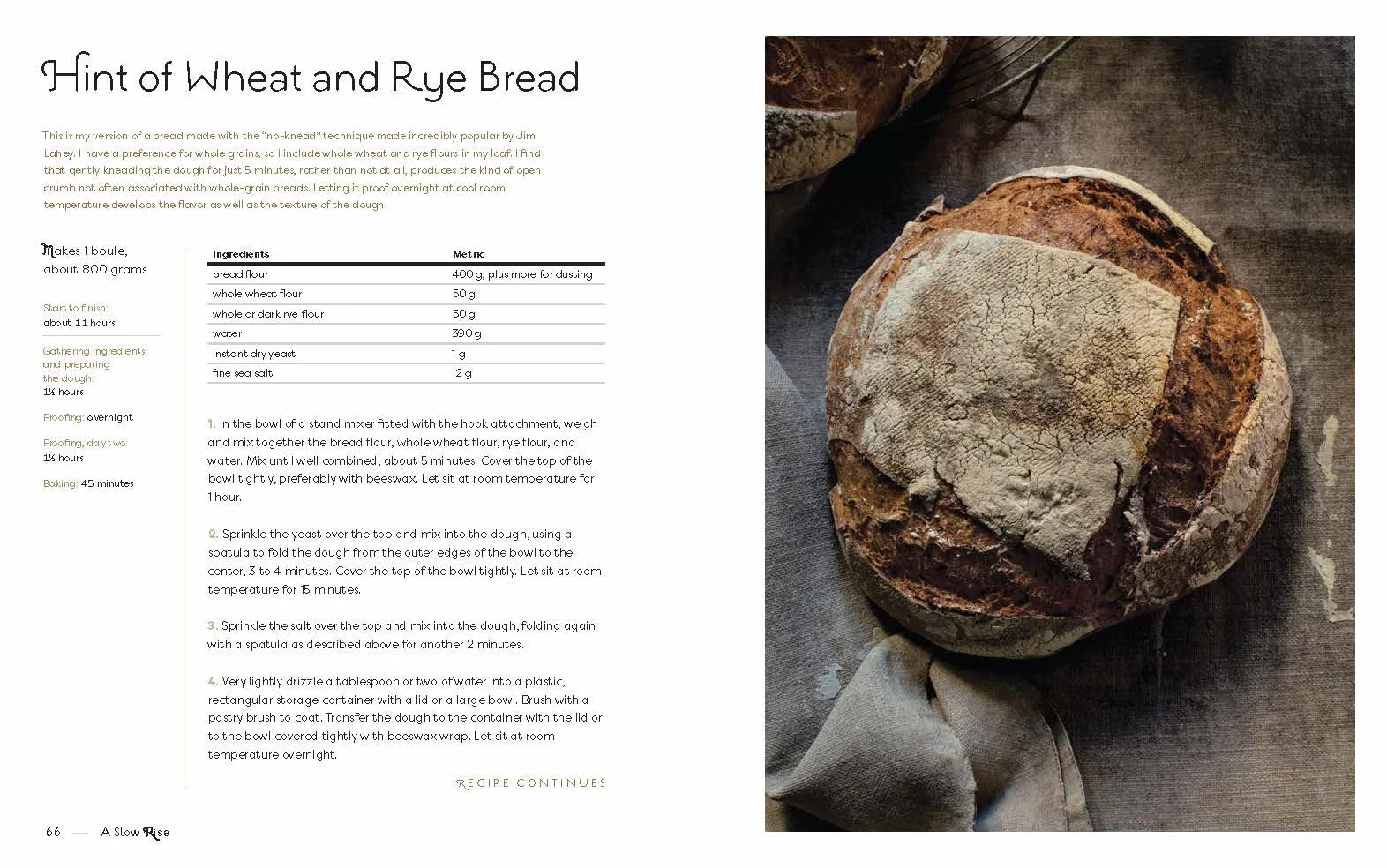 A Slow Rise: Favorite Recipes from Four Decades of Baking with Heart