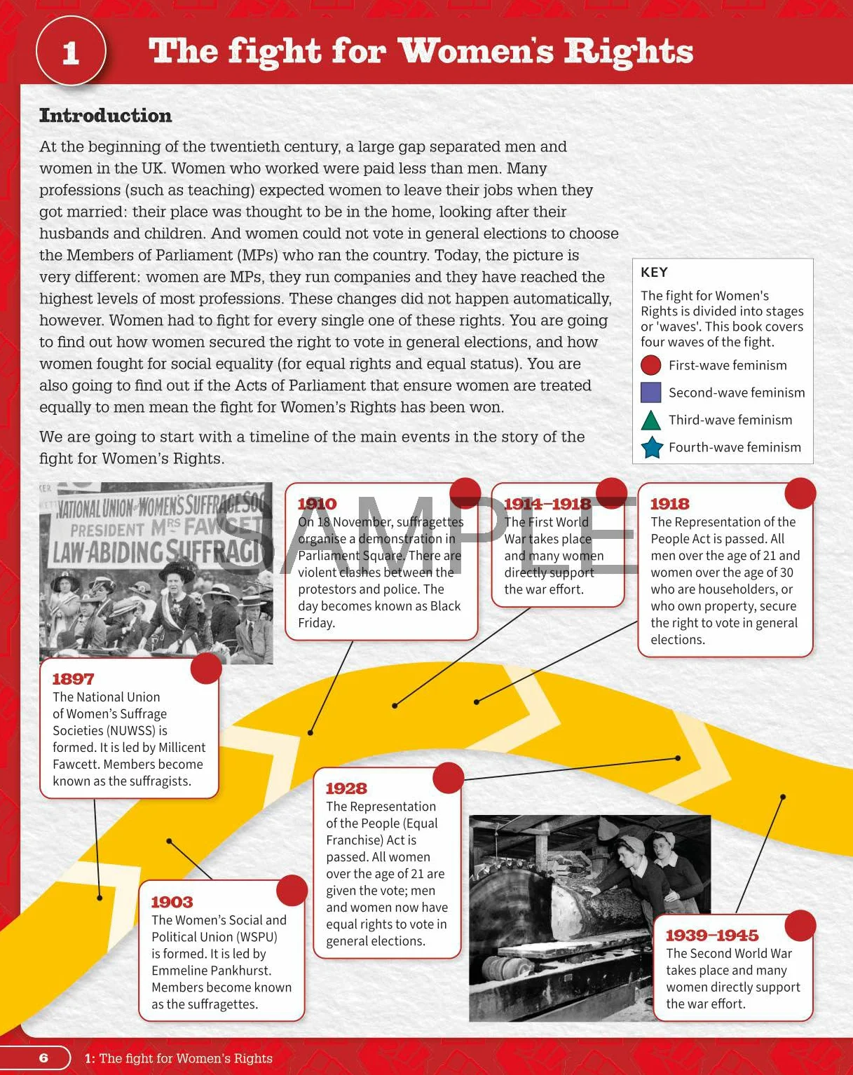 KS3 Depth Studies: Fight for Rights in Modern Britain Student Book