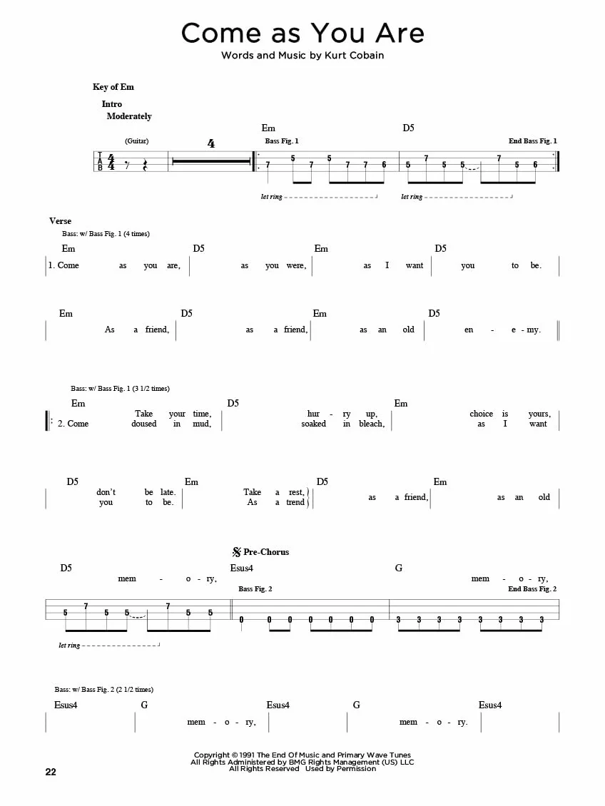 First 50 Songs You Should Play on Bass