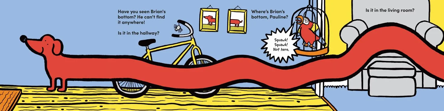 Where's Brian's Bottom?: A funny illustrated novelty book perfect for children aged 2 and up