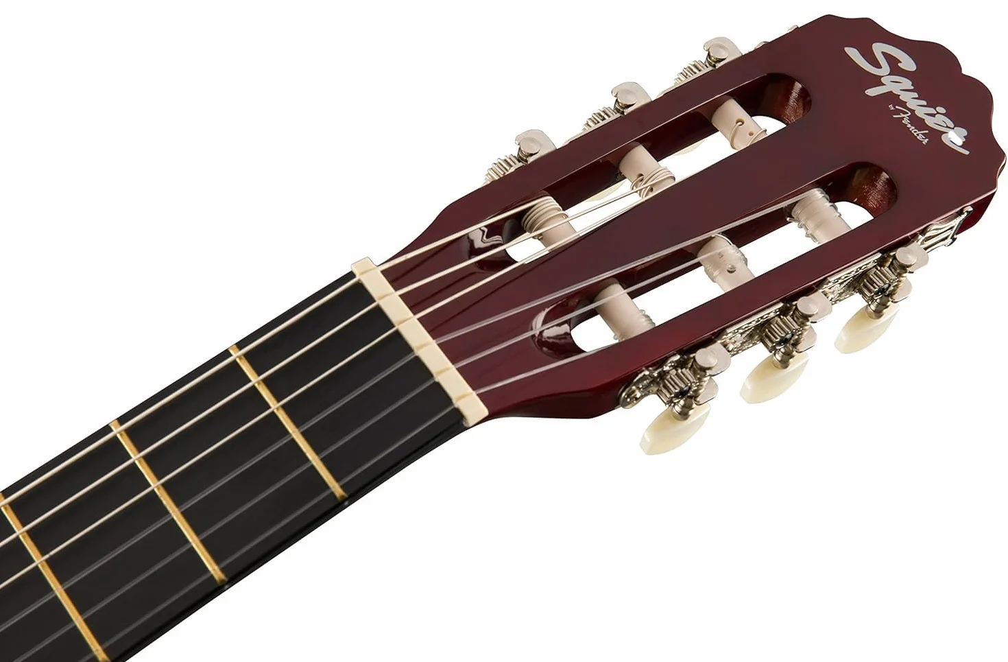 Squier by Fender SA-150N klasyczna gitara akustyczna, nylonowa struna, idealna gitara dla początkujących, naturalna, w zestawie bezpłatne lekcje wirtualne