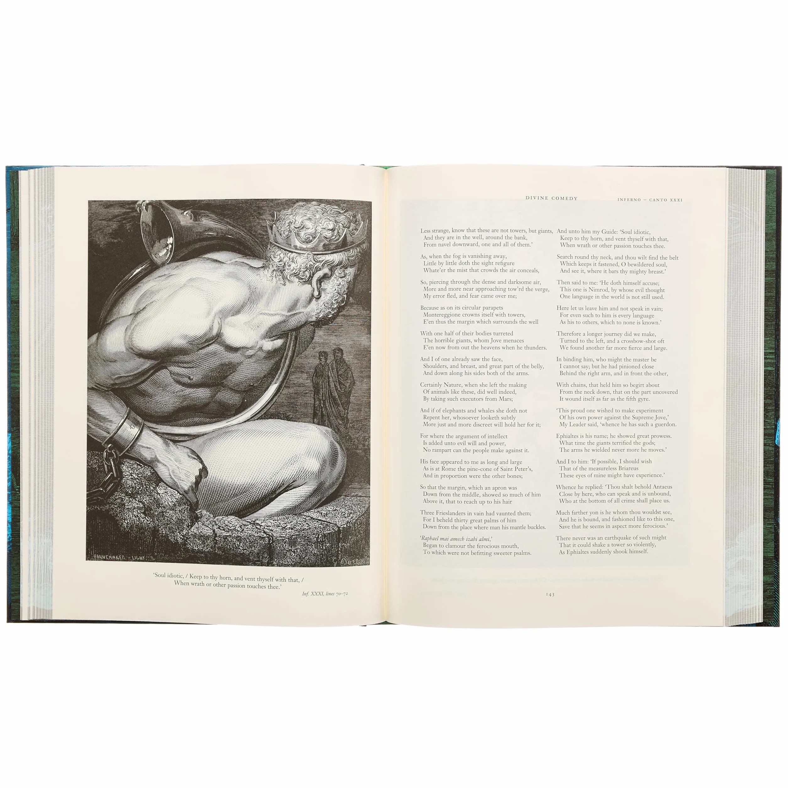 Dante's The Divine Comedy - Inferno, Purgatorio, Paradiso: Illustrated by Gustave Doré