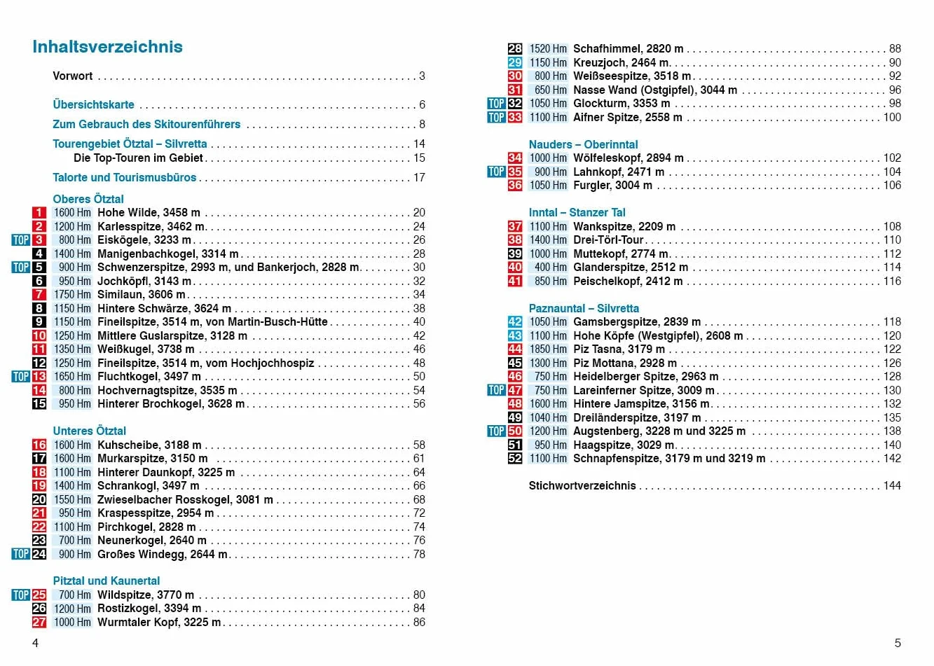 Ötztal - Silvretta: Pitztal - Kauertal - Oberinntal - Paznaun. 52 Skitouren mit GPS-Tracks