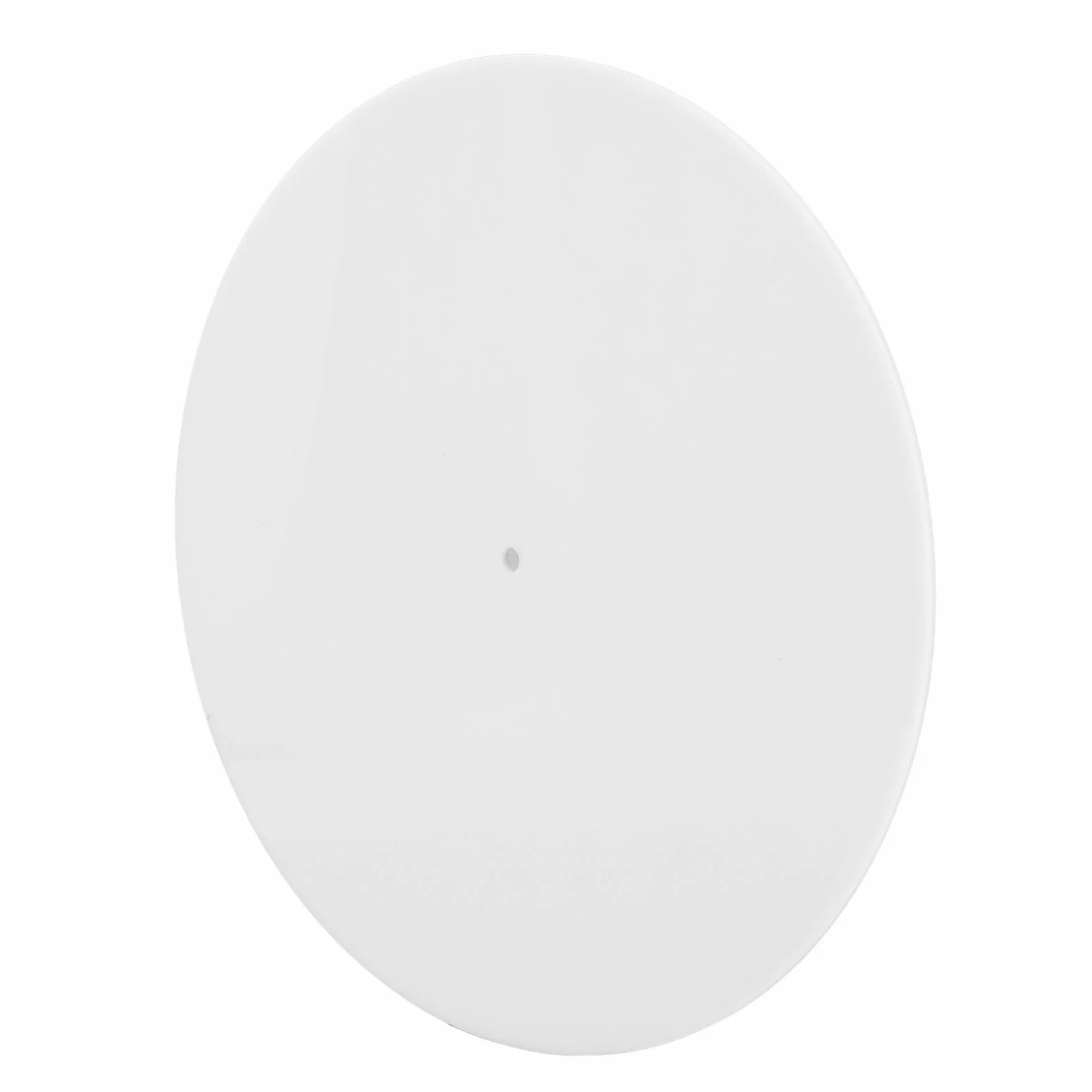 Mata Gramofonowa Płyta Talerzowa Slipmat, Slipmat Talerzowy do 12-calowego Gramofonu Winylowego w Stylu Vintage, Redukuje Hałas Powodowany Przez Kurz Statyczny (WHITE)