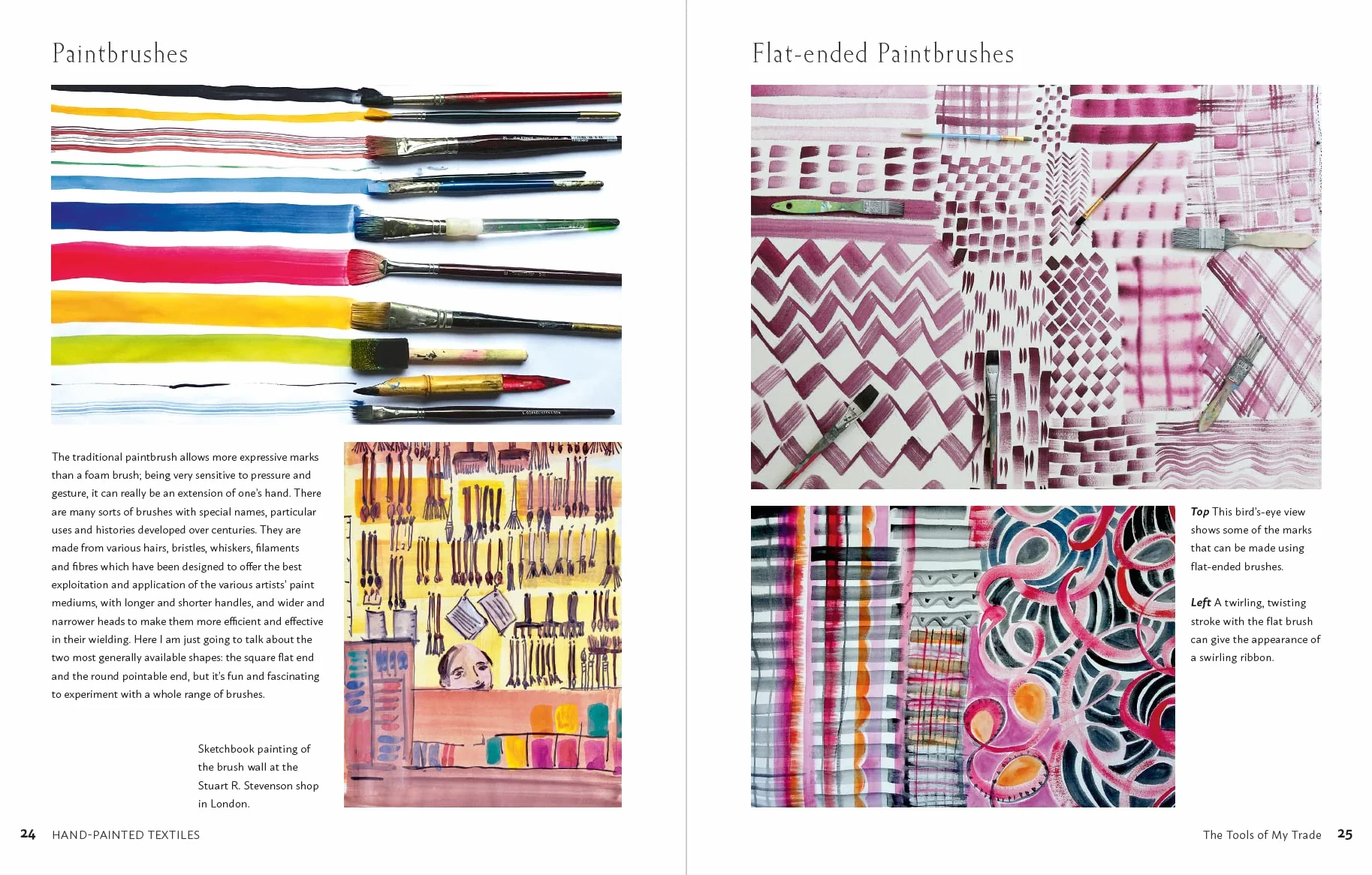 Hand-painted Textiles: A Practical Guide to the Art of Painting on Fabric