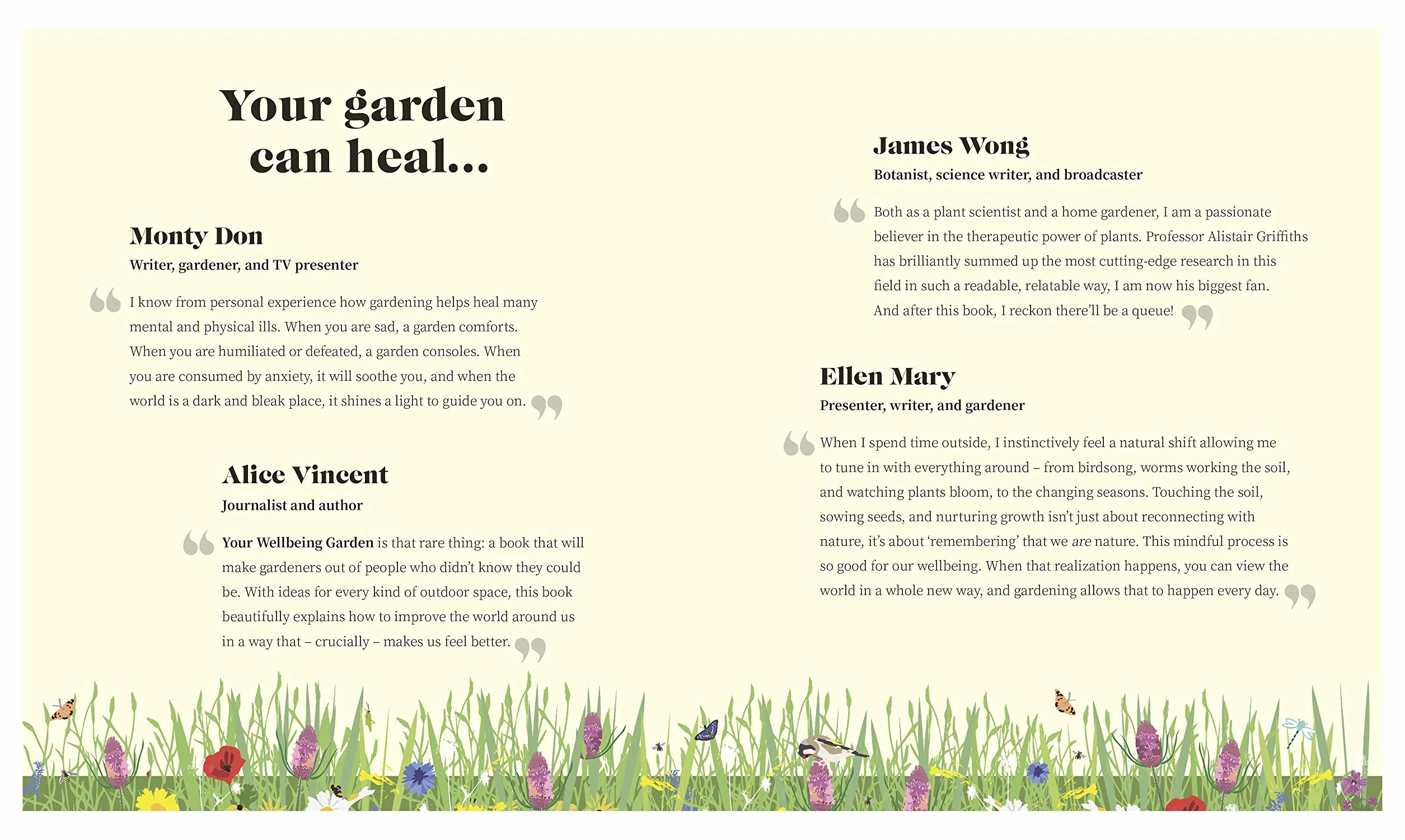 RHS Your Wellbeing Garden: How to Make Your Garden Good for You - Science, Design, Practice