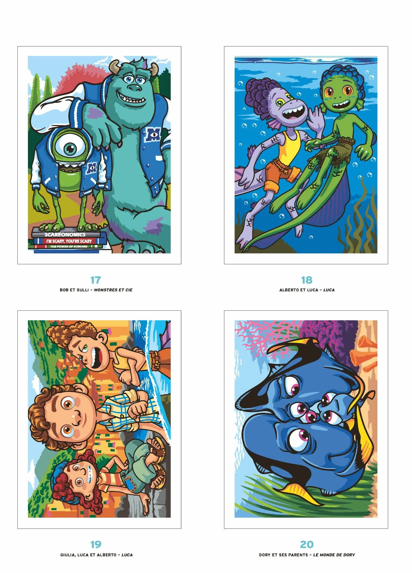 Coloriages mystères Disney - Les Grands classiques Tome 10