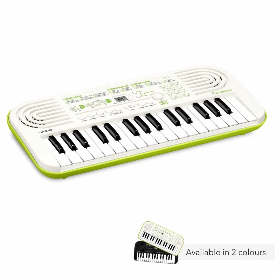 Casio Sa 50 Mini Keyboard, Biały, 32 klawisze