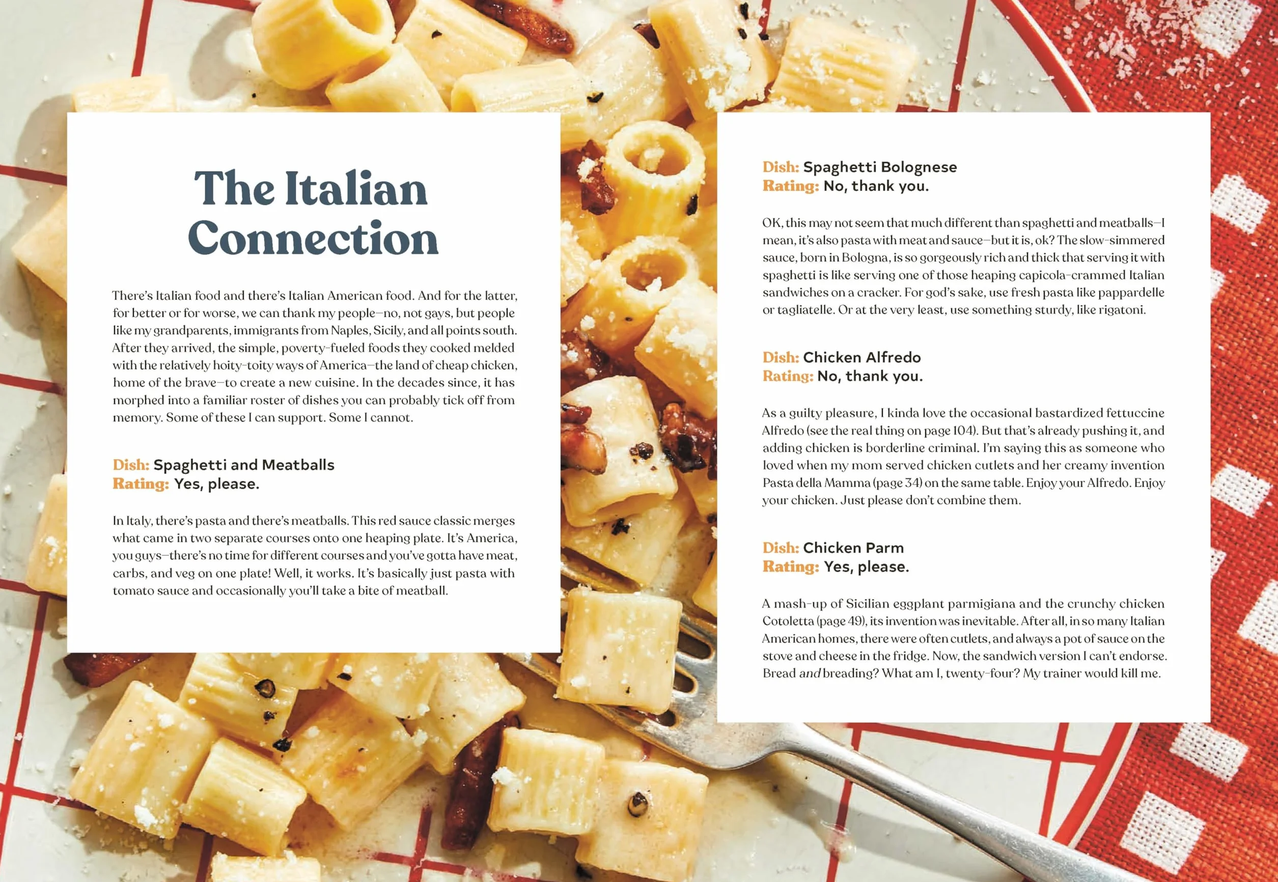 Your Pasta Sucks: A Cookbook