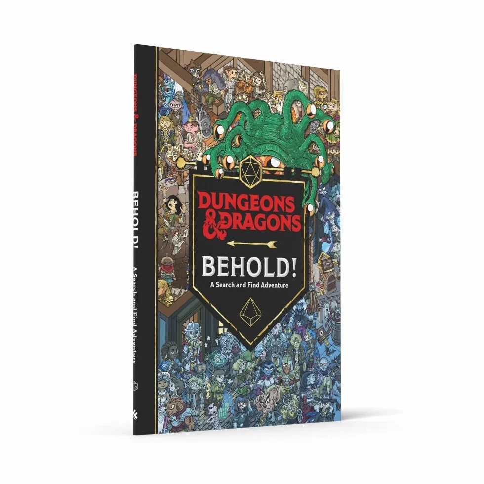 Dungeons & Dragons Behold! A Search and Find Adventure: An official gift for kids, adults, and fans of D&D and fantasy role play games