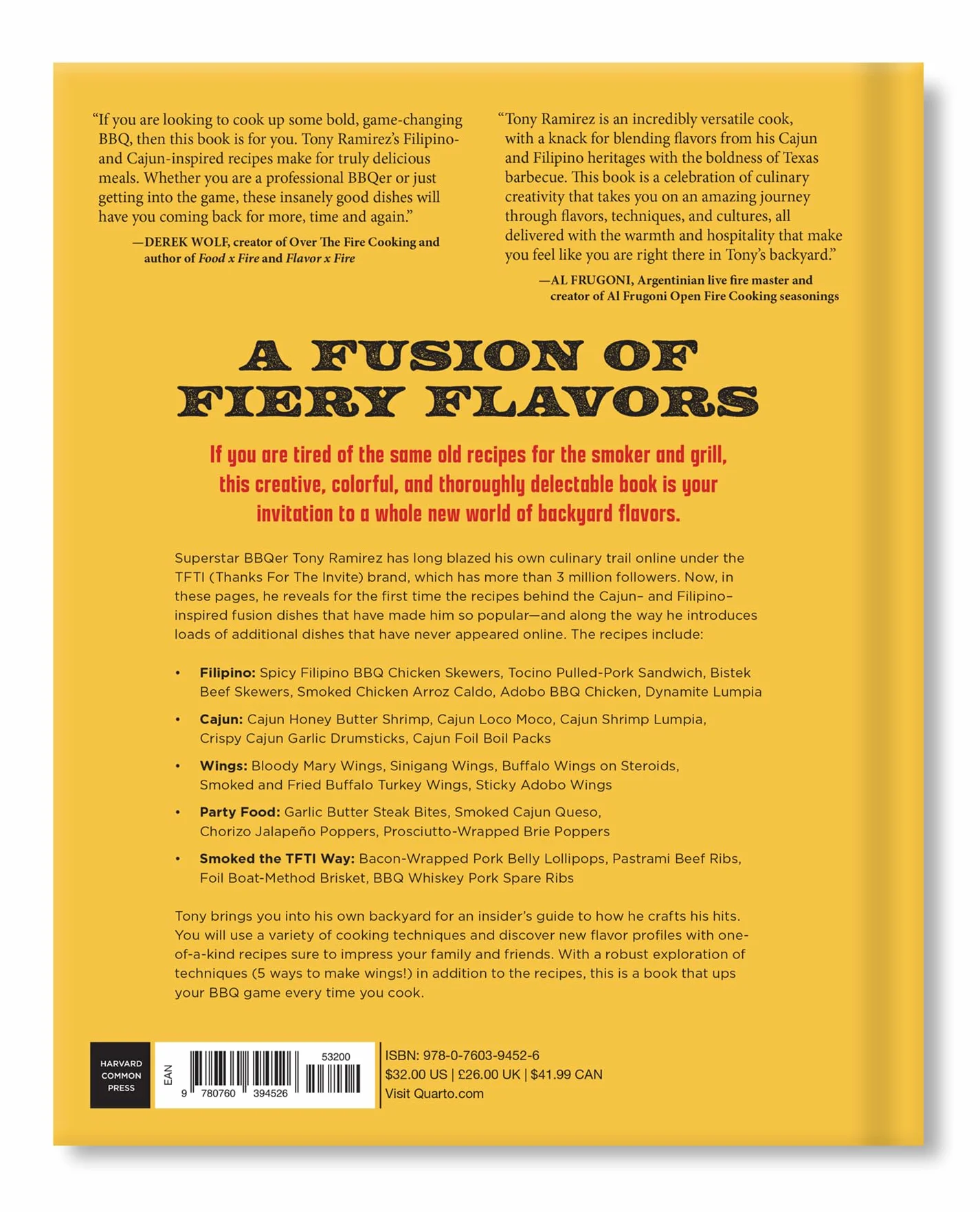 Backyard BBQ with Fire and Spice: Filipino- And Cajun-Inspired Recipes for the Smoker and Grill