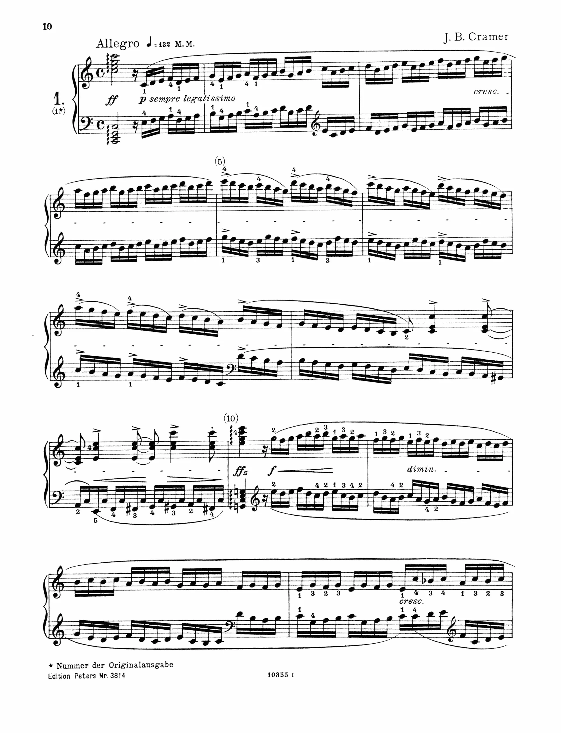 60 etudes piano: für Klavier