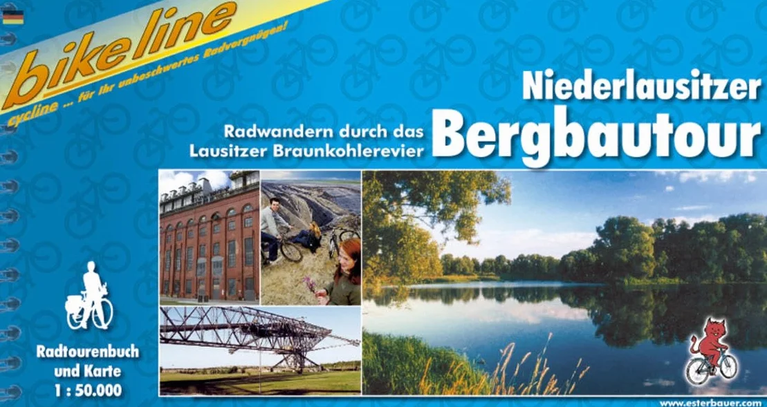 Niederlausitzer Bergbautour Radwanderweg Lausitzer Braunkohlerevier
