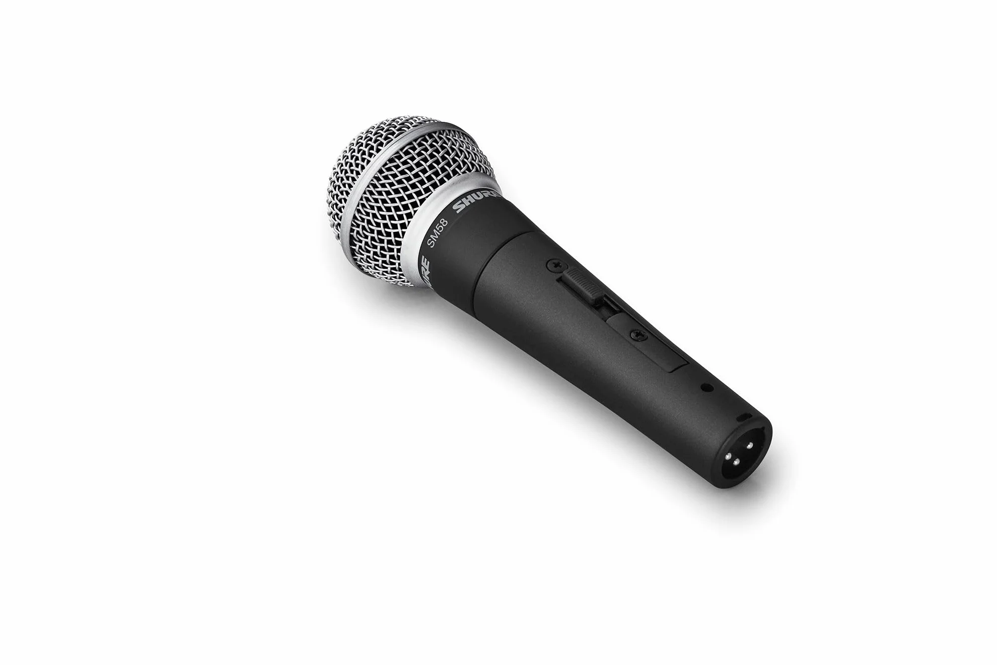 Shure SM58SE Dynamiczny mikrofon wokalny z przełącznikiem ON/OFT, wbudowany filtr pop, klips A25D, torba do przechowywania, 3-pinowe złącze XLR (SM58S)