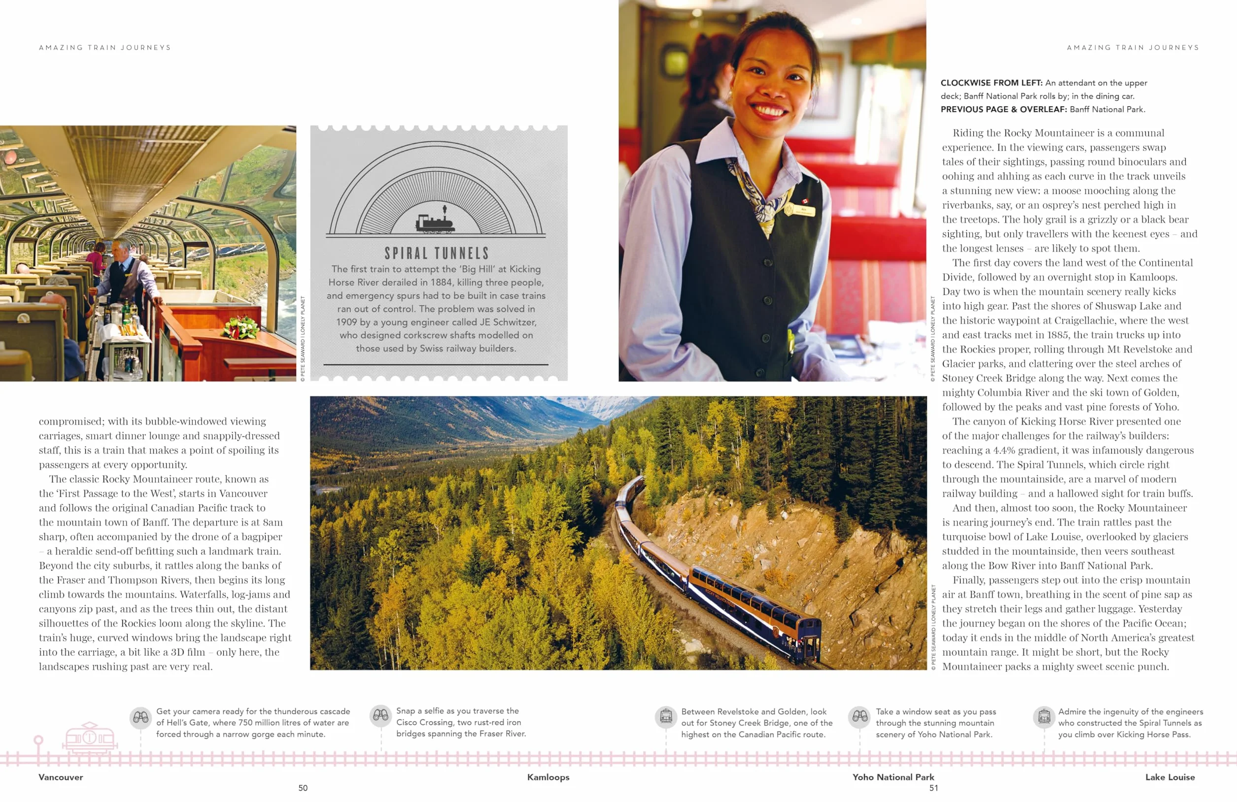 Amazing Train Journeys 2ed - anglais: The Ultimate Guide to 60 Remarkable Rail Experiences with Stunning Photography, Route Maps & Expert Insights