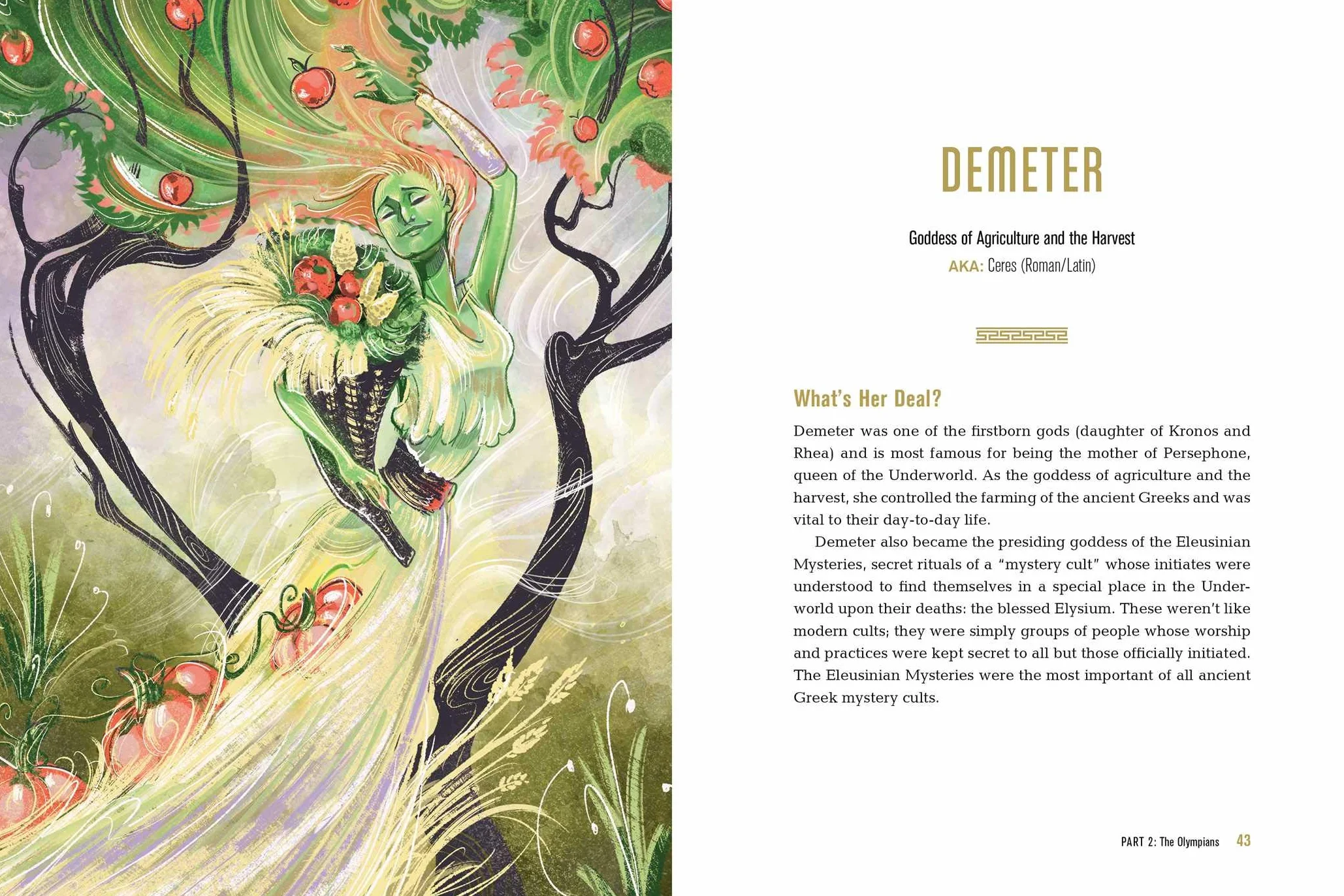 Greek Mythology: The Gods, Goddesses, and Heroes Handbook: From Aphrodite to Zeus, a Profile of Who's Who in Greek Mythology