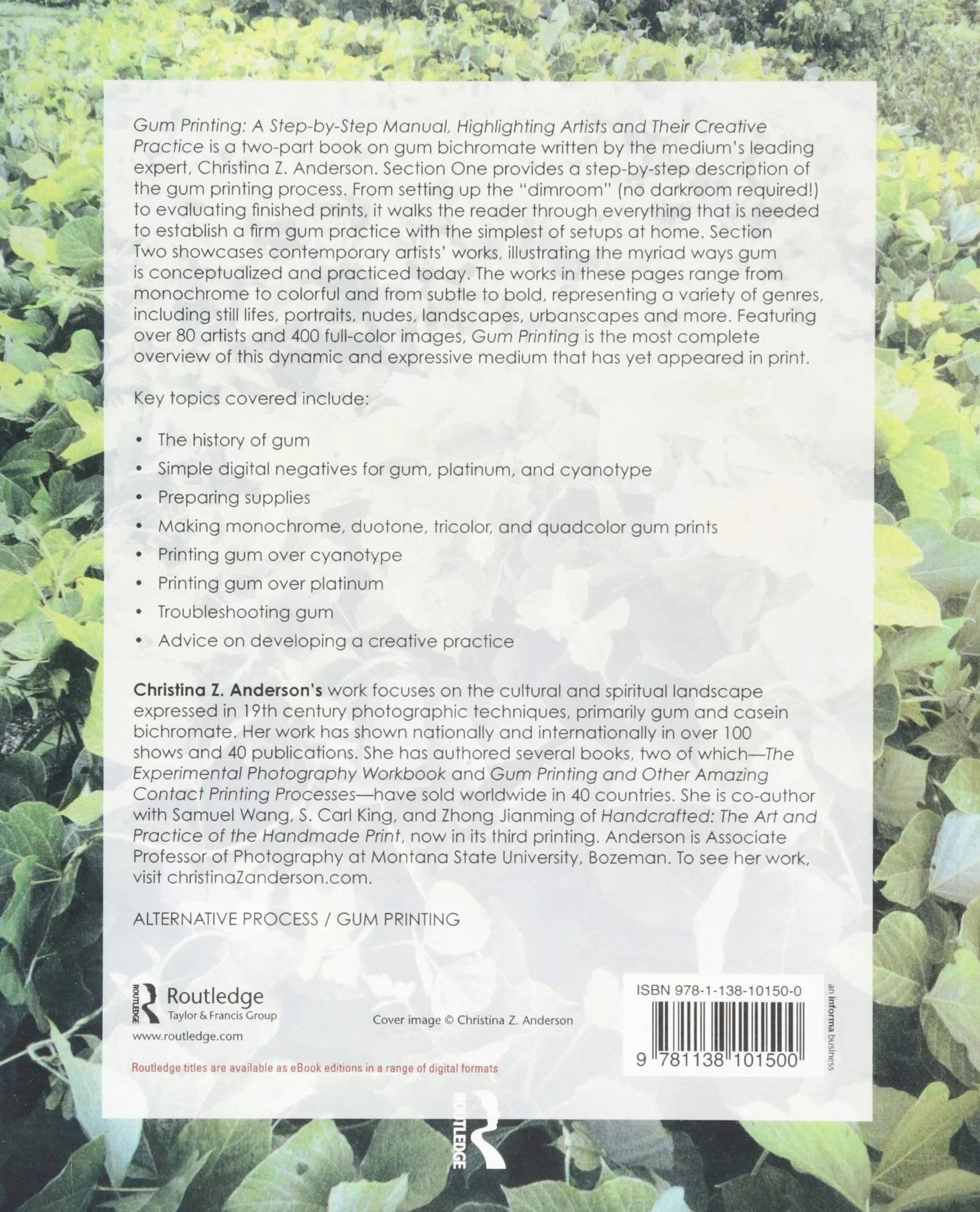 Gum Printing: A Step-by-Step Manual, Highlighting Artists and Their Creative Practice