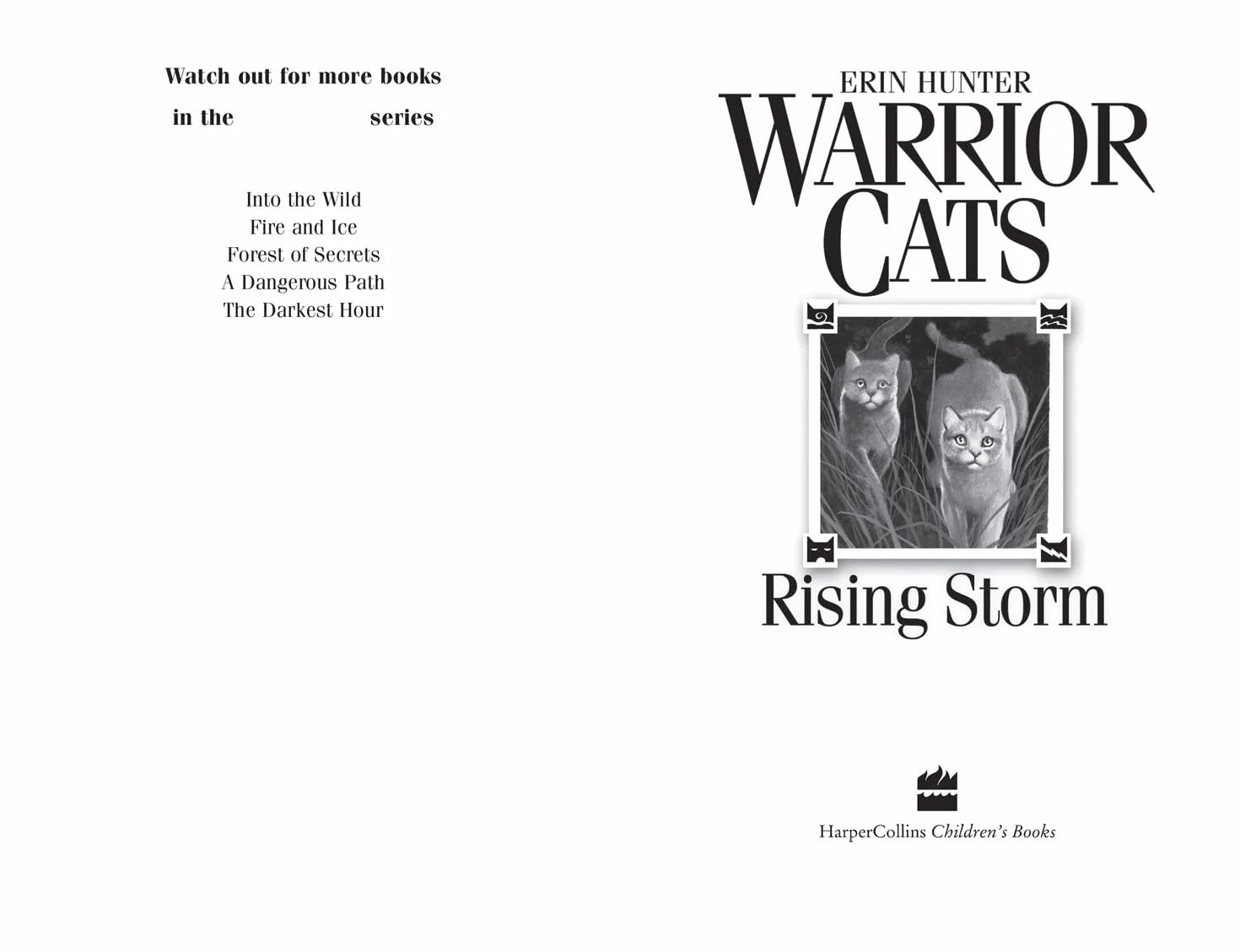 Rising Storm: Discover the Warrior Cats, the bestselling children’s fantasy series of animal tales: Book 4
