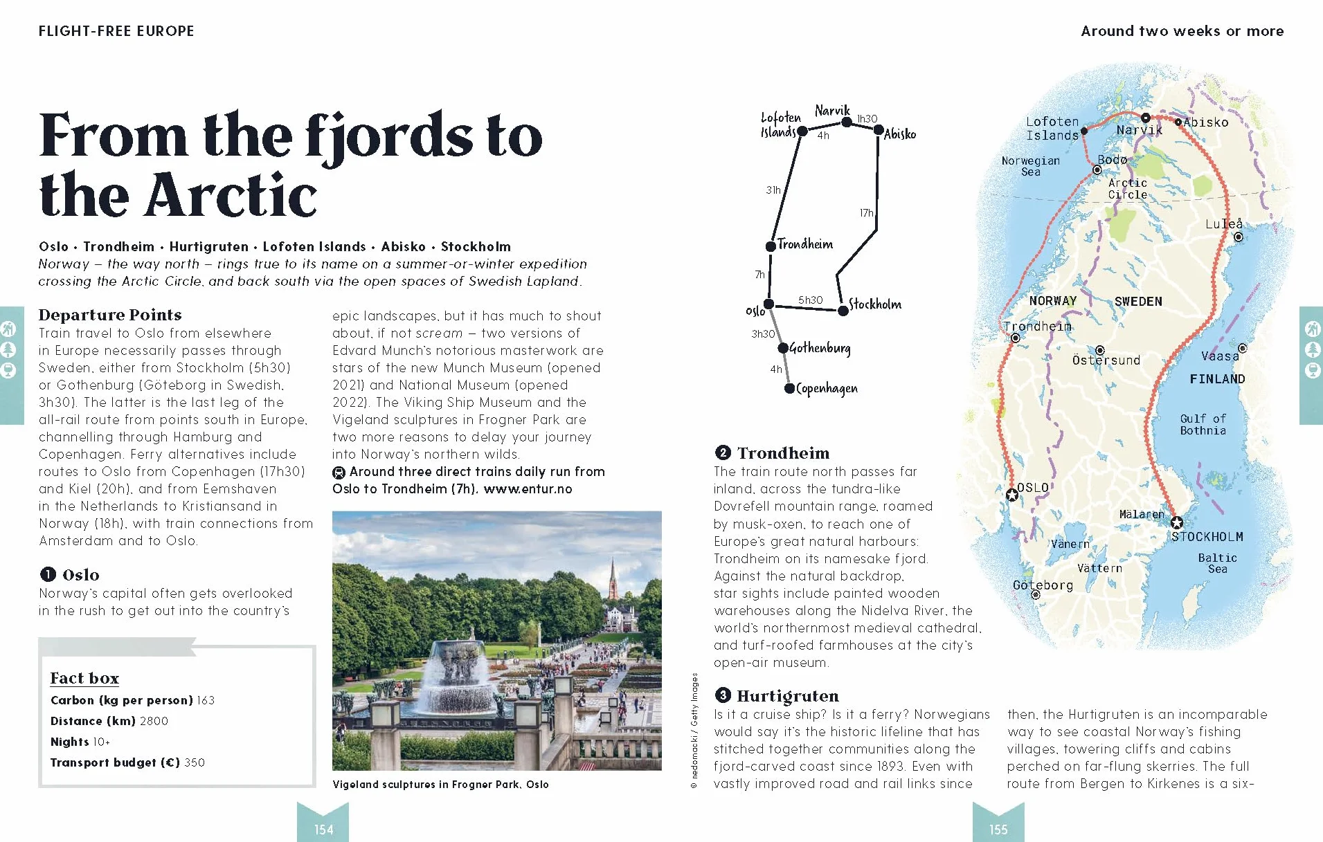Flight-Free Europe - anglais: Detailed Itineraries Travel Like a Local Insider Tips Covers France, Italy, Greece, Sweden, and More