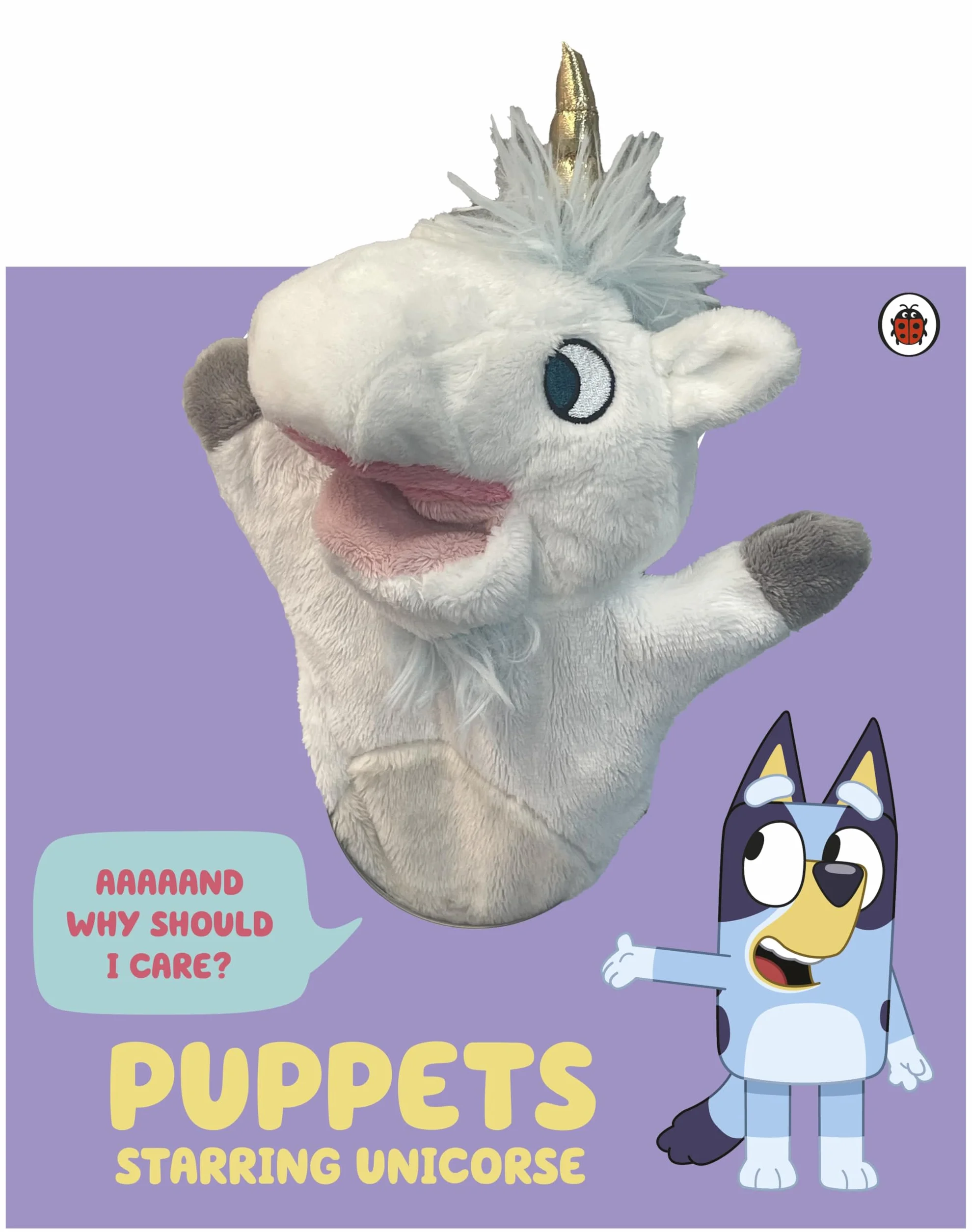 Bluey: Puppets: Starring Unicorse: A Puppet Play Book