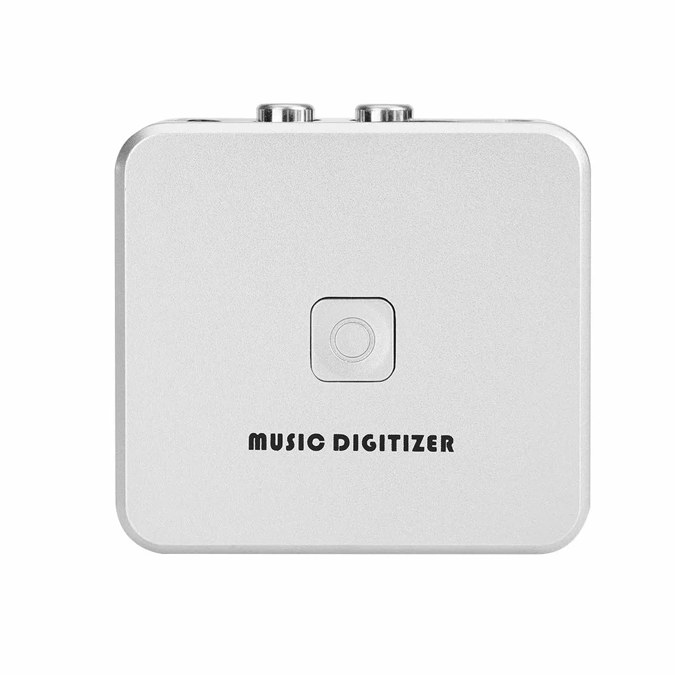 Mugast Digitizer muzyczny, Mugasto9cbztx2gi, interfejs USB, uchwyt na blacie, analogowy konwerter audio na MP3 z portami 3,5 mm i
