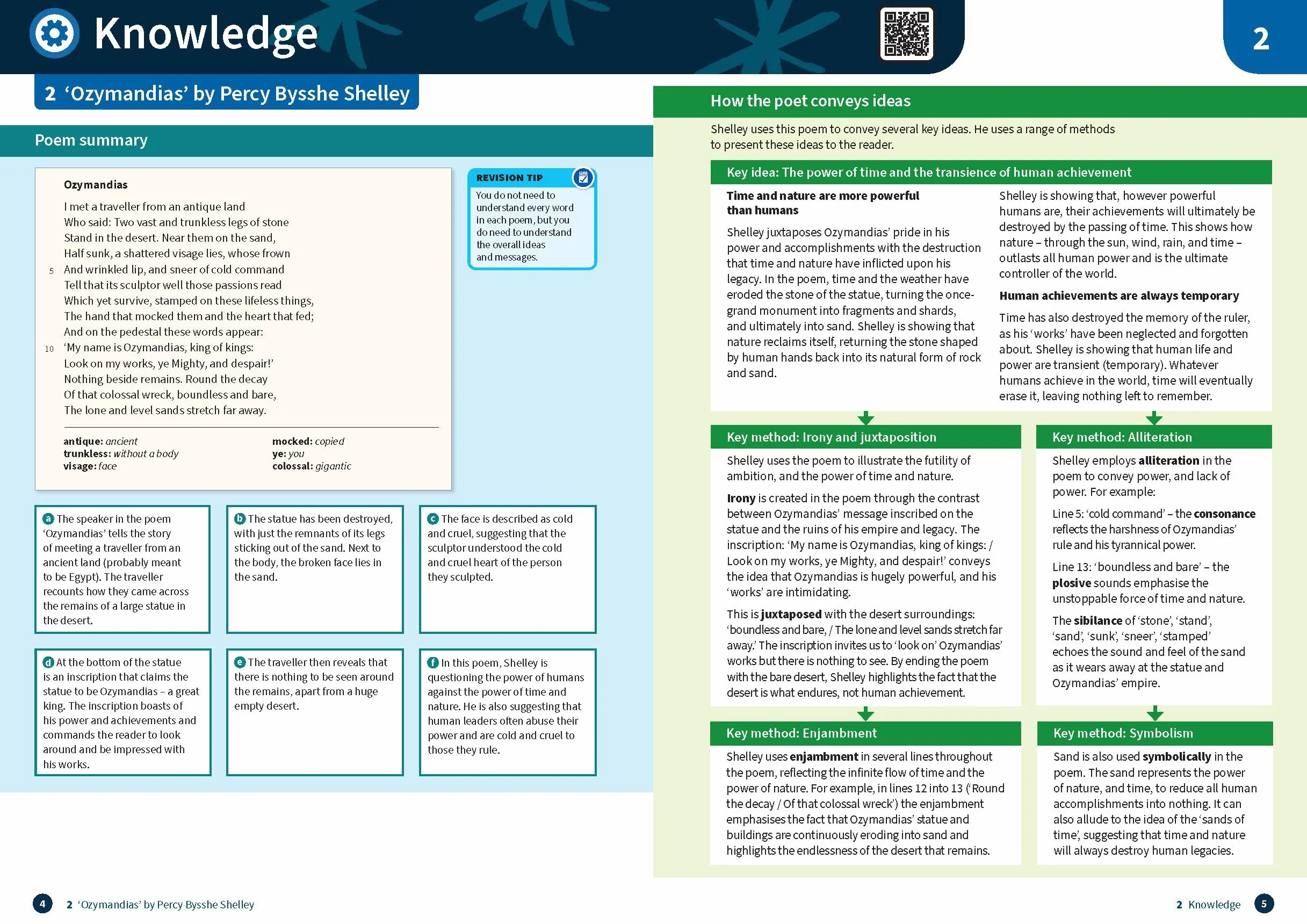 Oxford Revise: AQA GCSE English Literature: Power and Conflict Poetry Anthology: For the 2026 Exams
