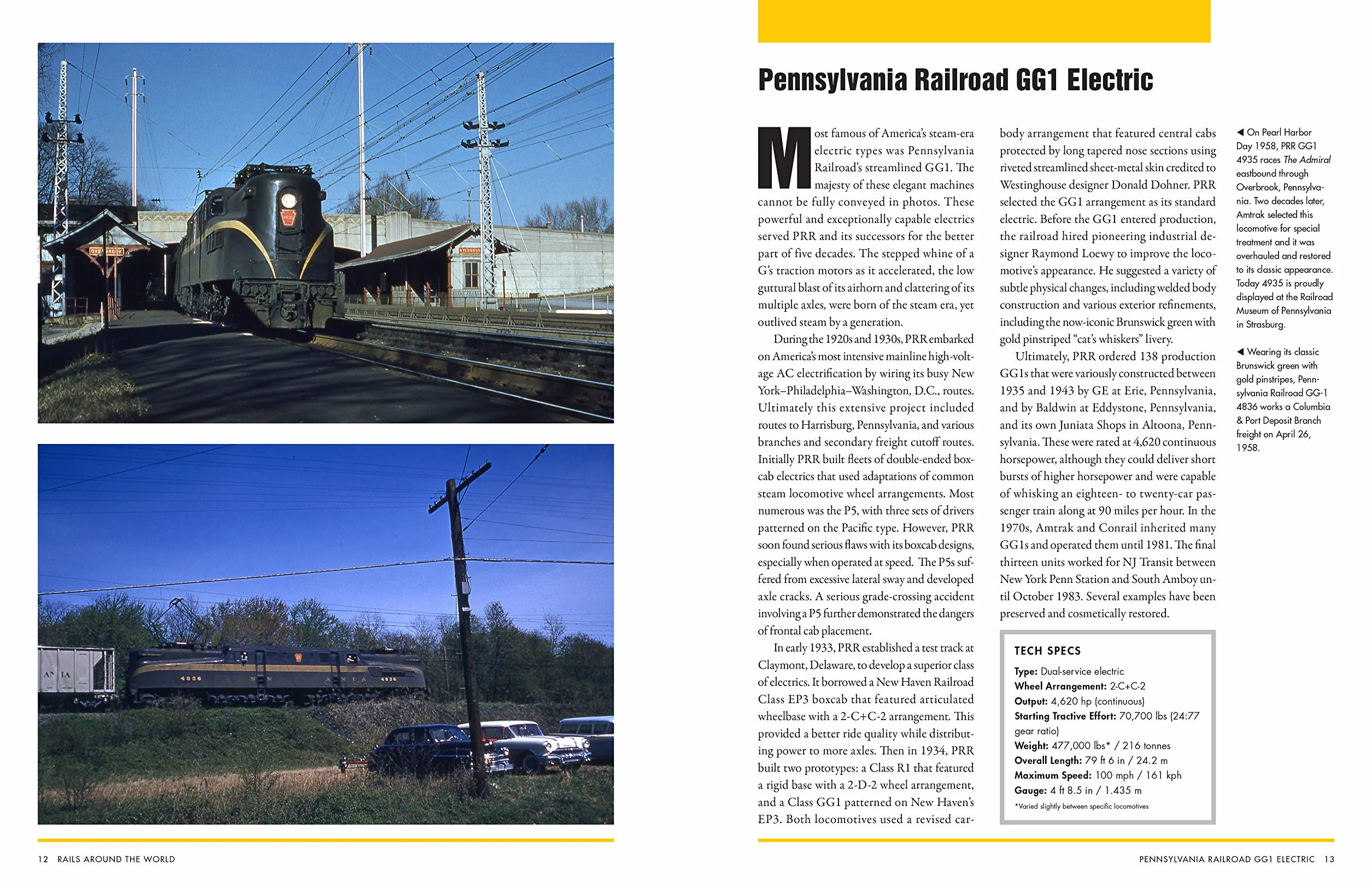 Rails Around the World: Two Centuries of Trains and Locomotives