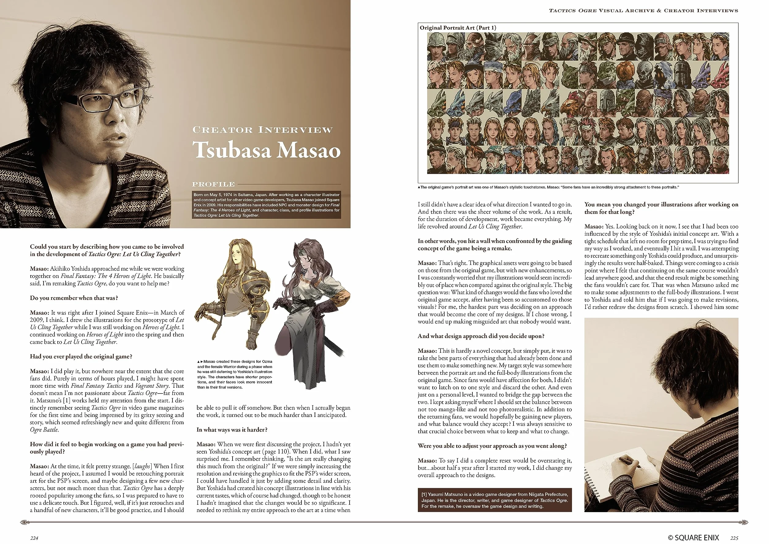 The Art of Tactics Ogre: Let Us Cling Together