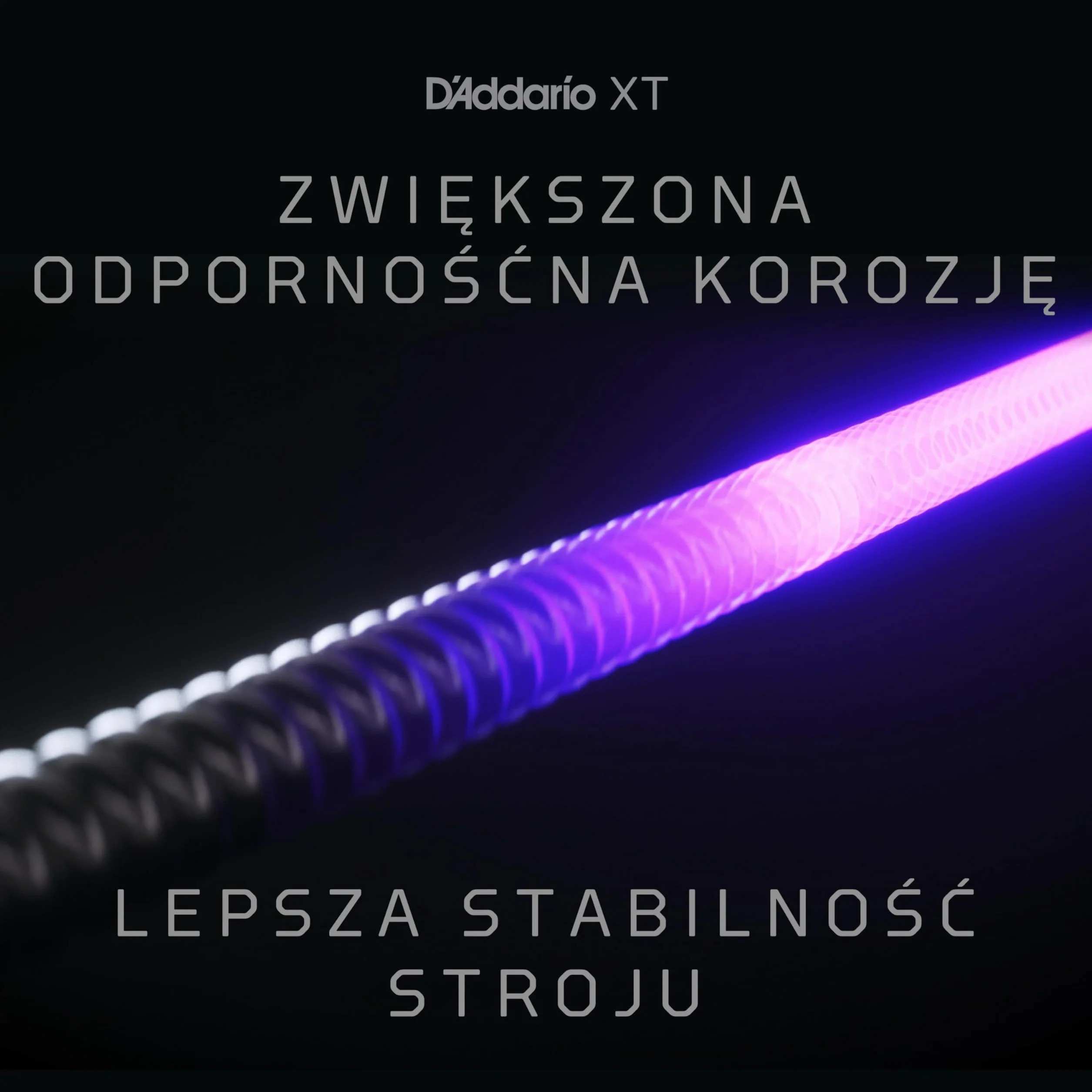 D'Addario XTM1140, XT mandolina struny do gitary brąz fosforowy, średni, 11-40