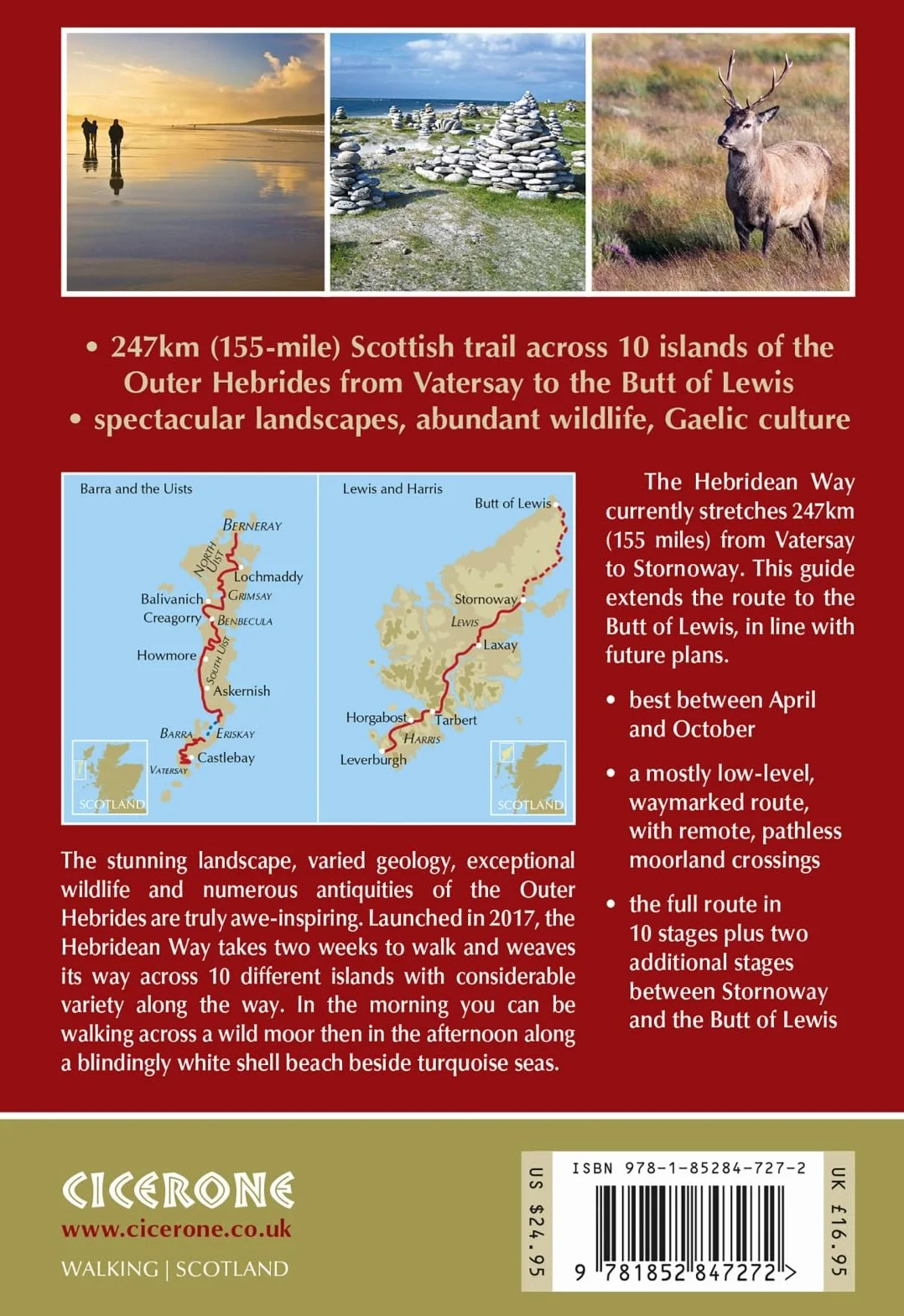 The Hebridean Way: Long-Distance Walking Route Through Scotland's Outer Hebrides