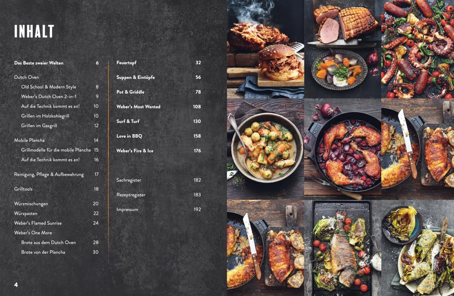 Weber's Dutch Oven und Plancha: Outdoor Küche für Grillfans - Grill-Rezepte für jede Jahreszeit