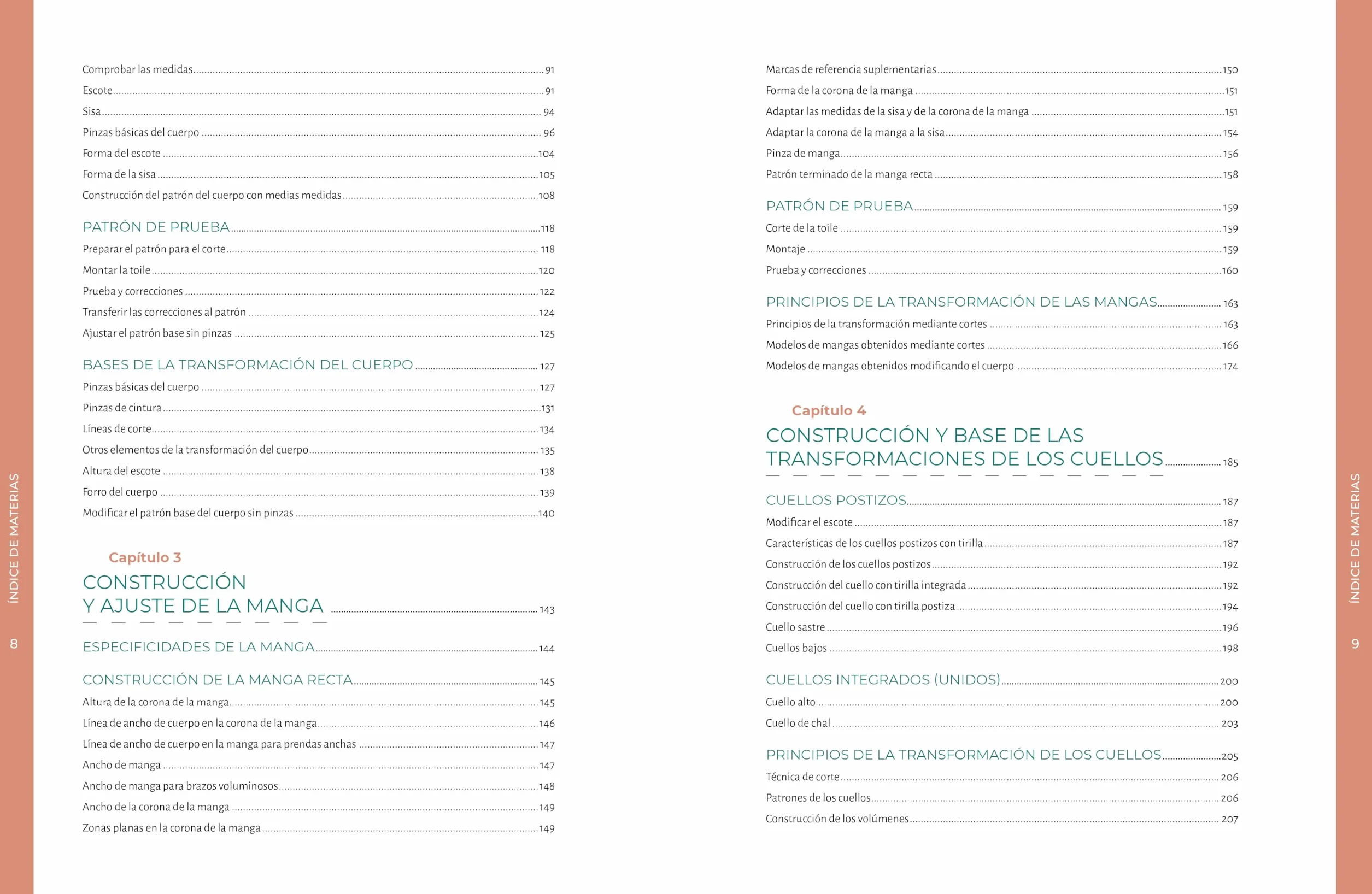 Realizar patrones de costura a medida: Construcción y bases de transformación